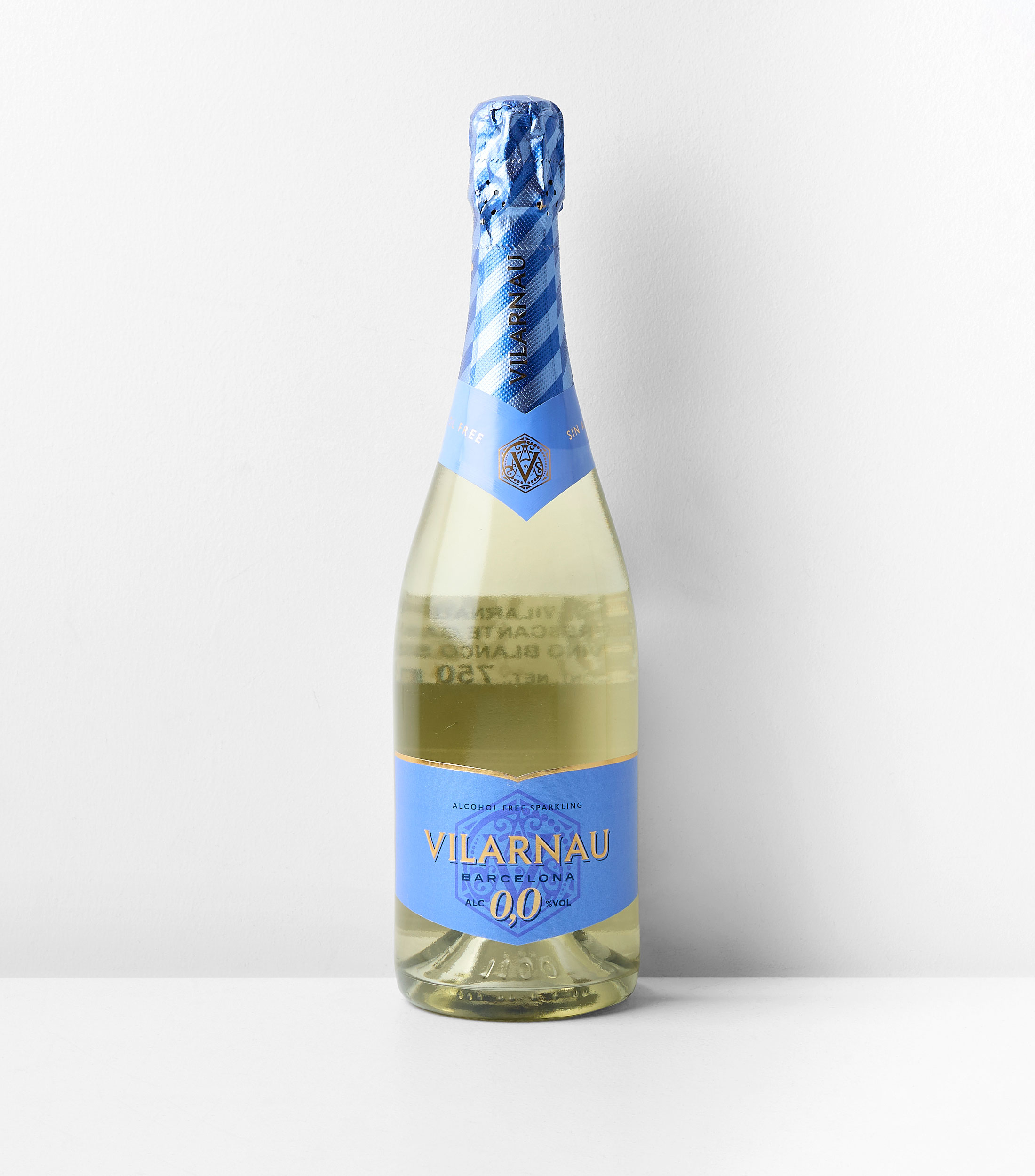 Vino blanco ensamble Vilarnau sin alcohol, España 750 ml