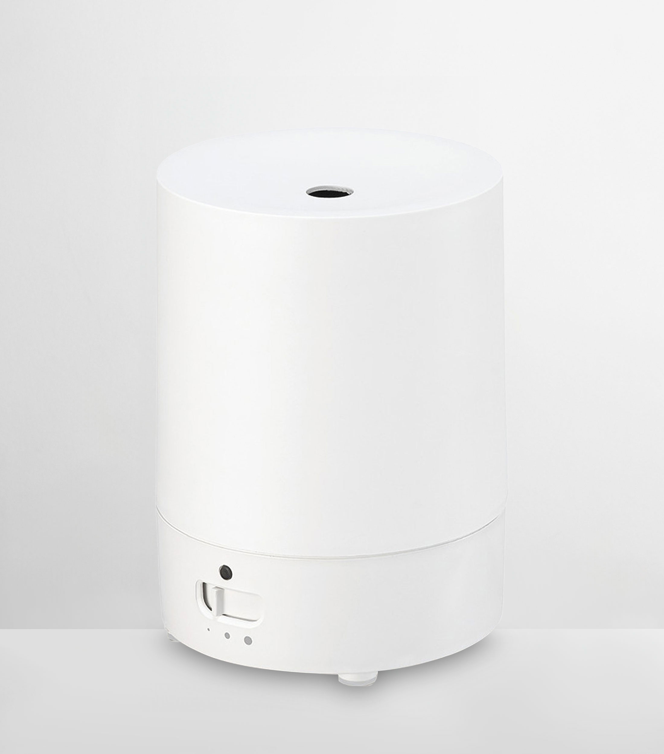 Difusor de aromas con ventilador blanco ionizado