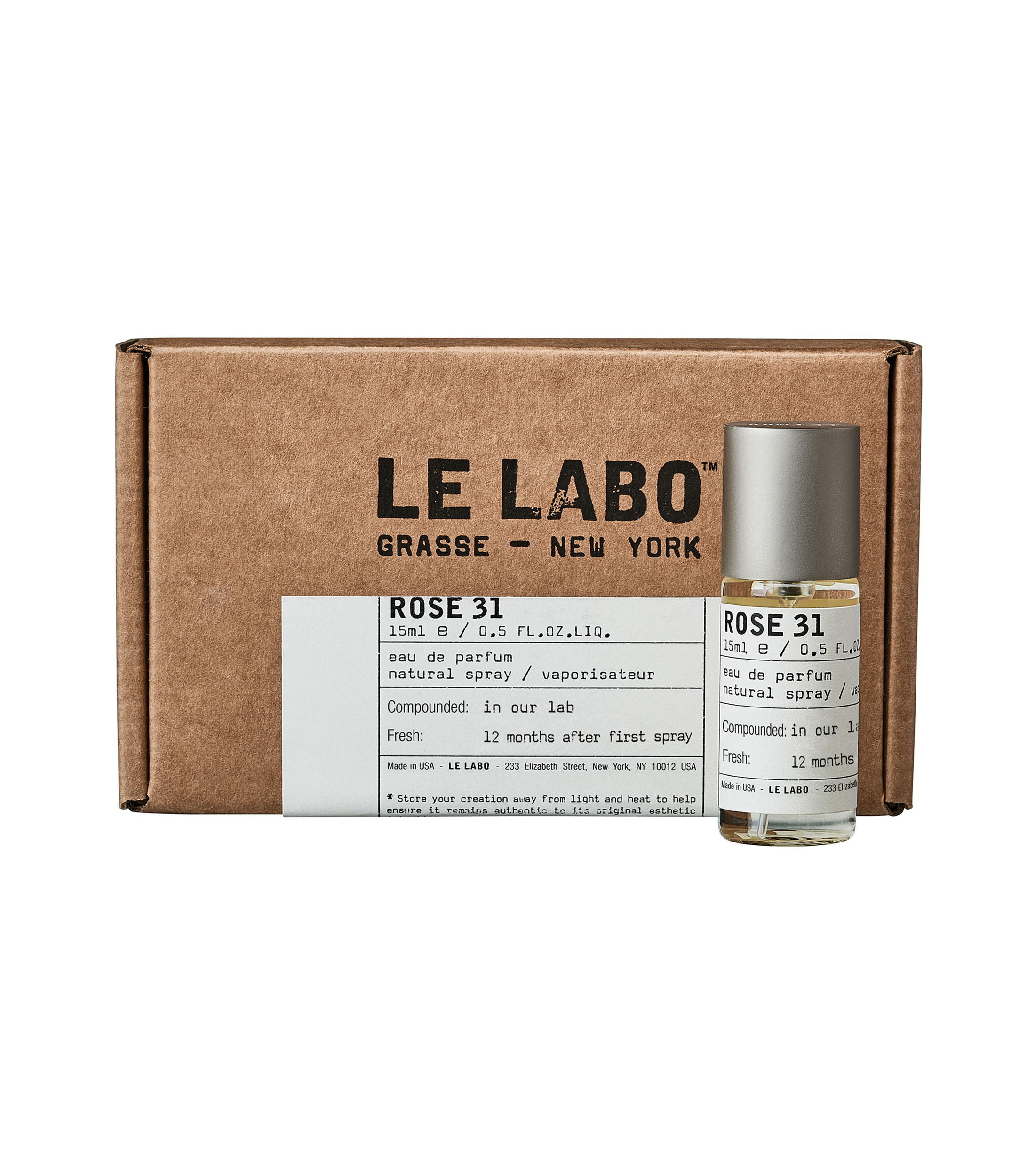 Perfume Rose 31 Eau de Parfum, 15 ml Unisex