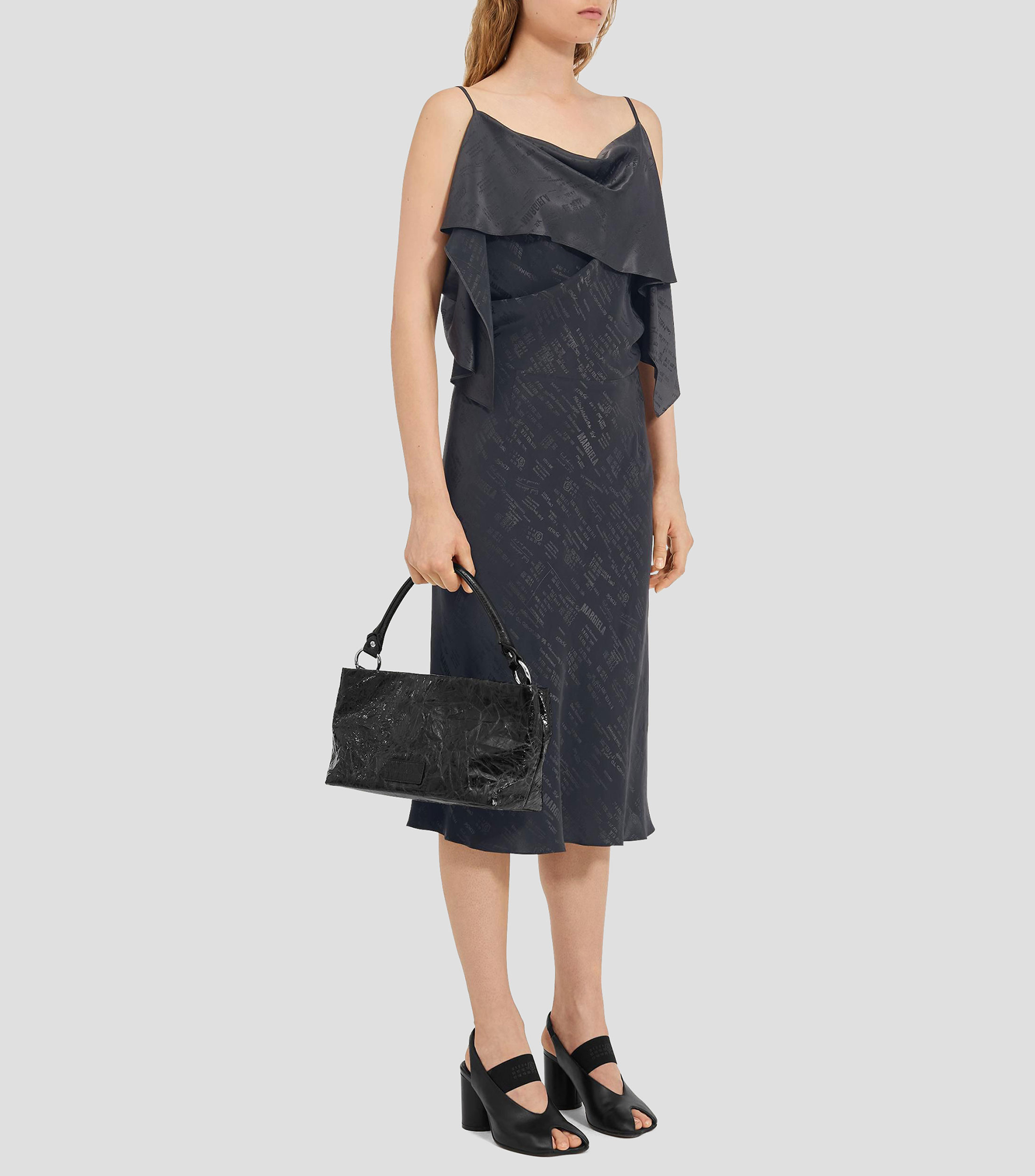 Vestido midi estampado Mujer