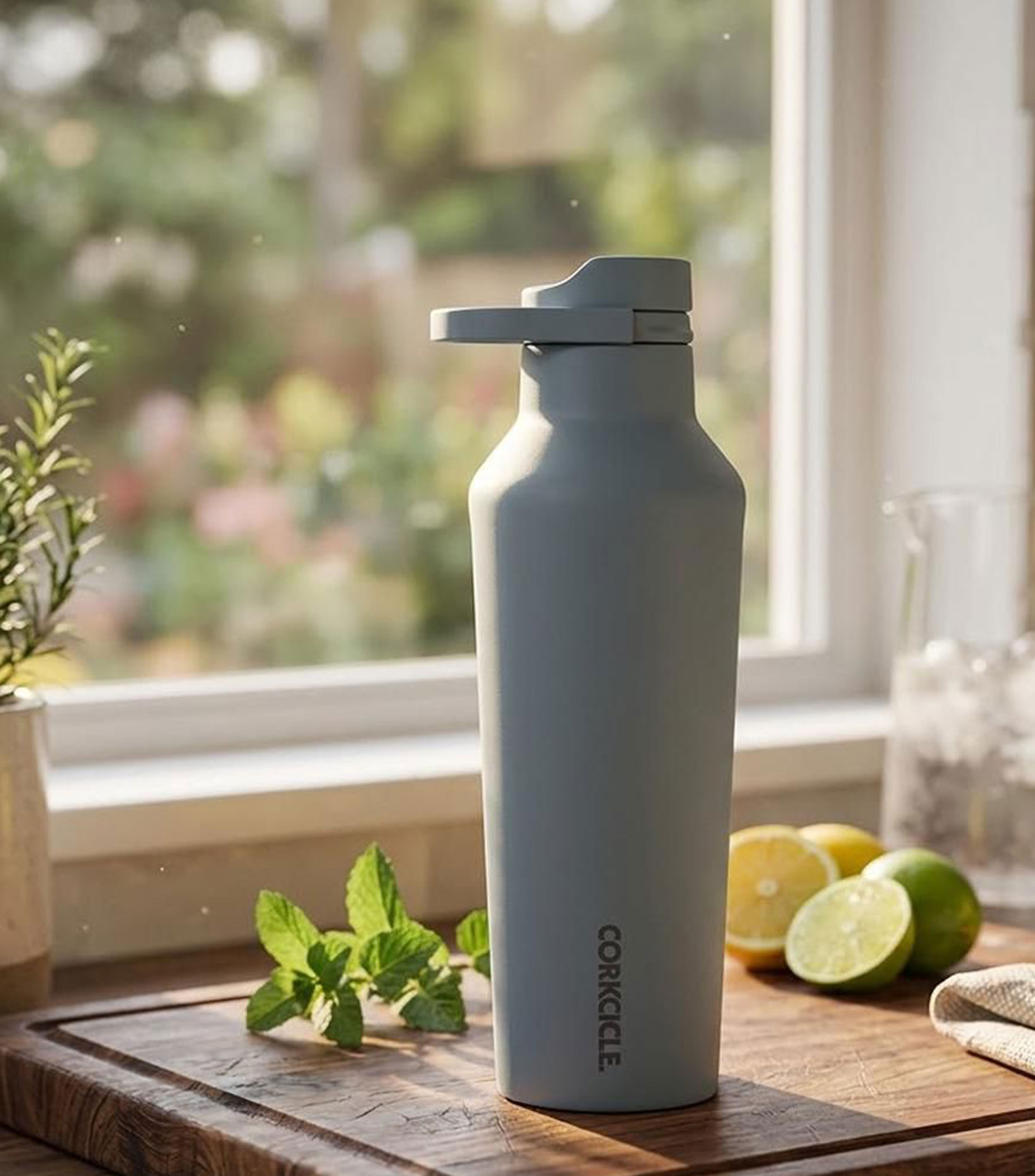 Botella en acero inoxidable de 590 ml