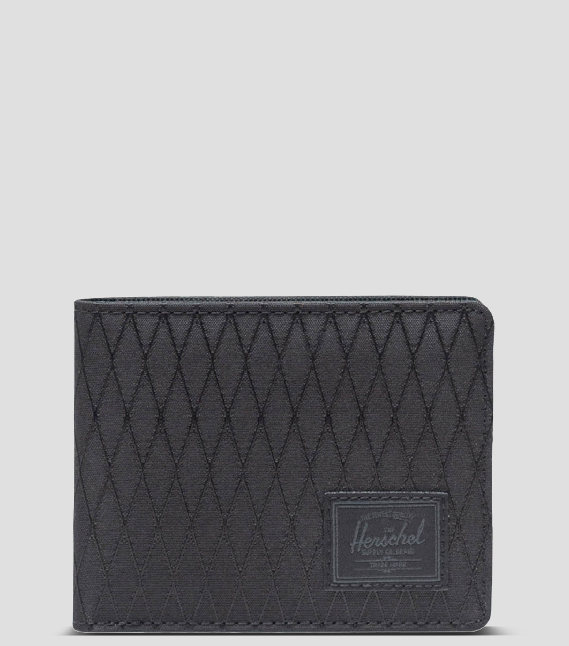 Cartera bifold negra fantasía Hombre