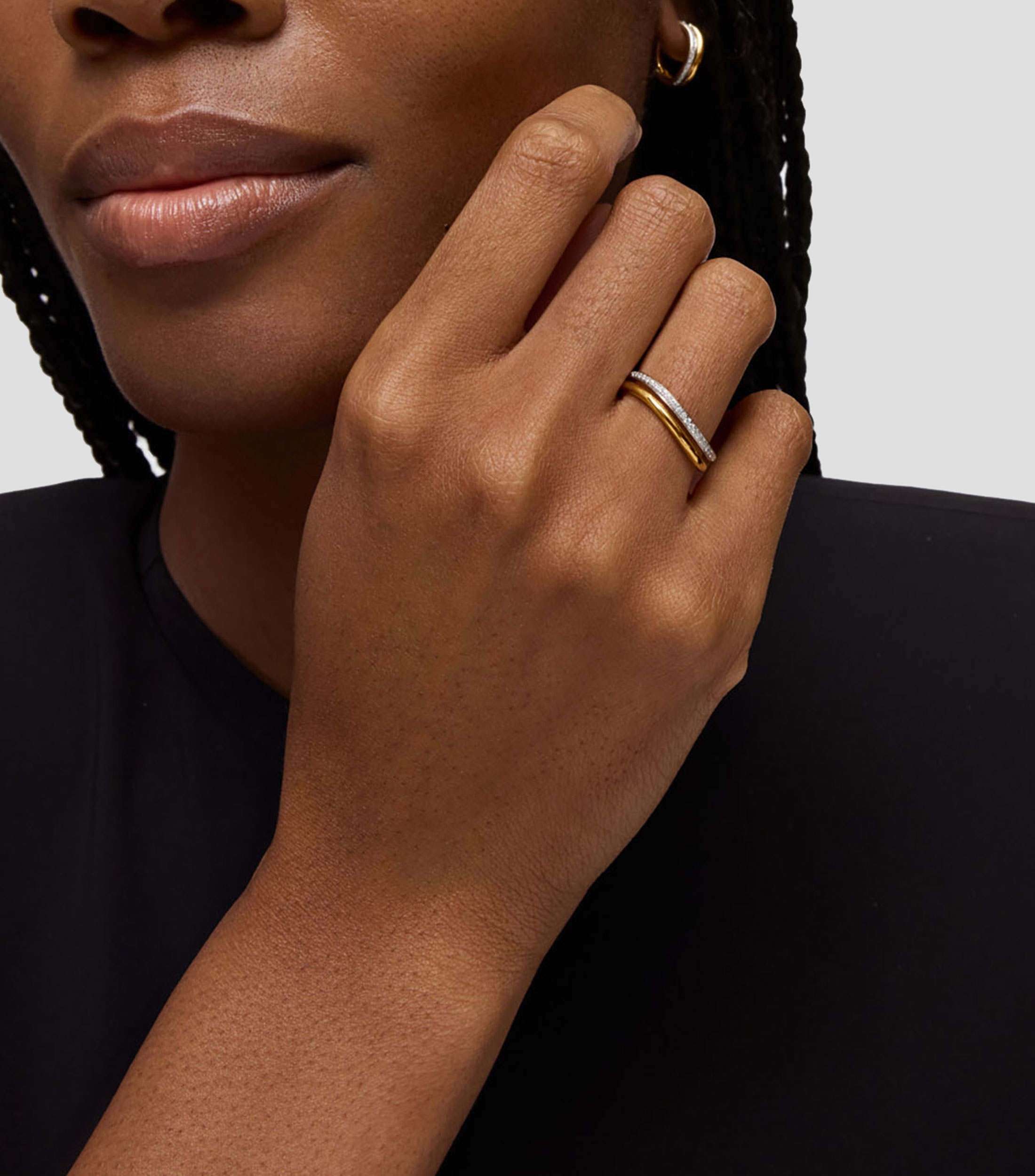 Anillo en Oro amarillo de 18 Kilates New Hav Mujer