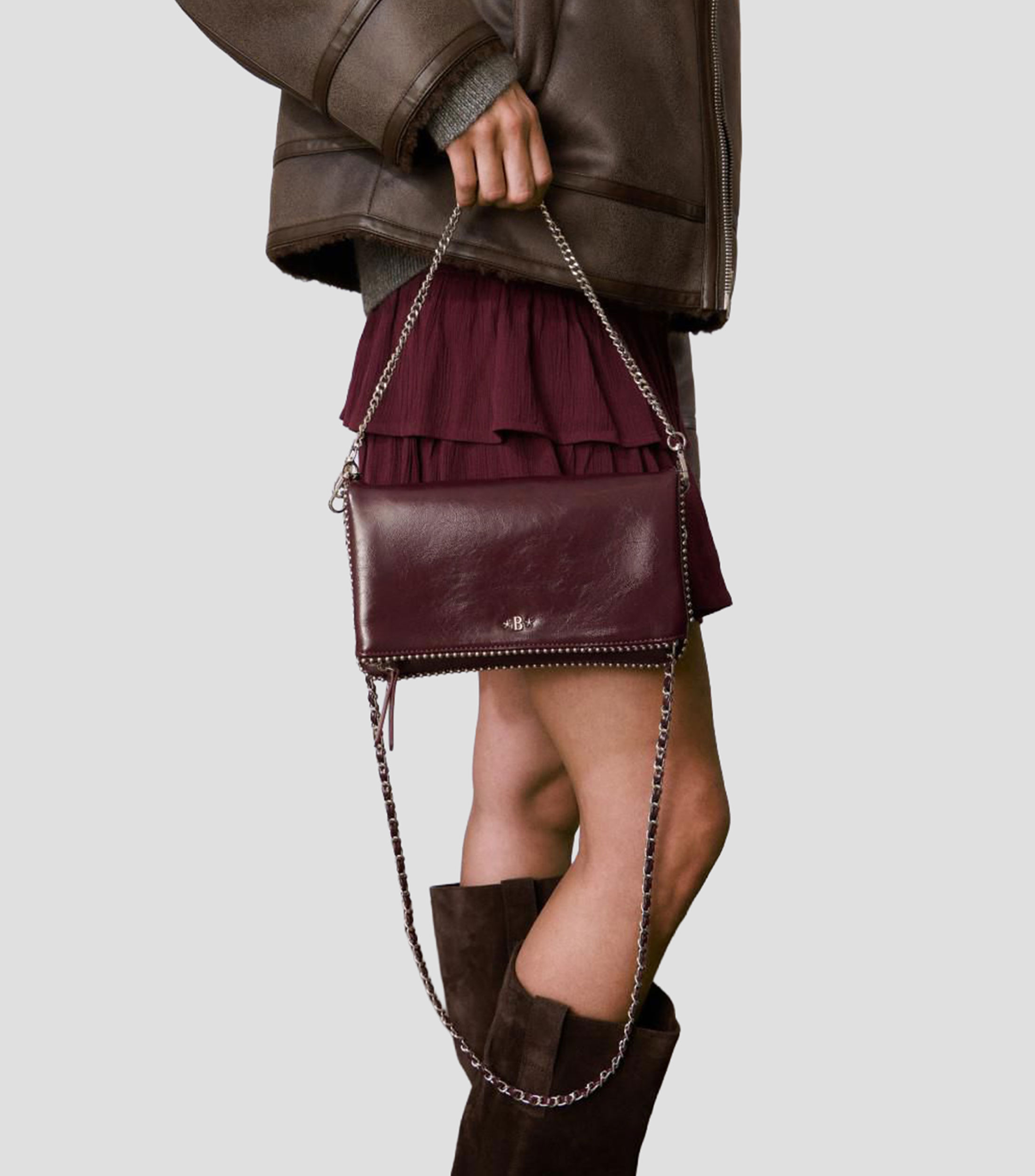 Bolsa Crossbody lisa Mujer
