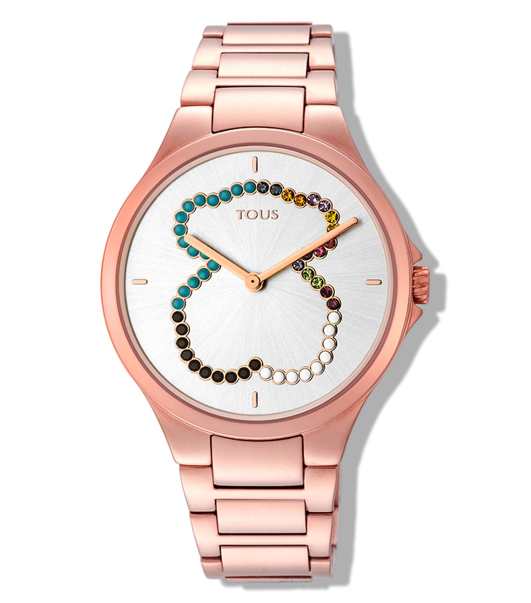 Tous Reloj Para Mujer Motion Straight De Vestir Oso Con Cristales El tous-reloj-para-mujer-motion-straight-de-vestir-oso-con-cristales-el