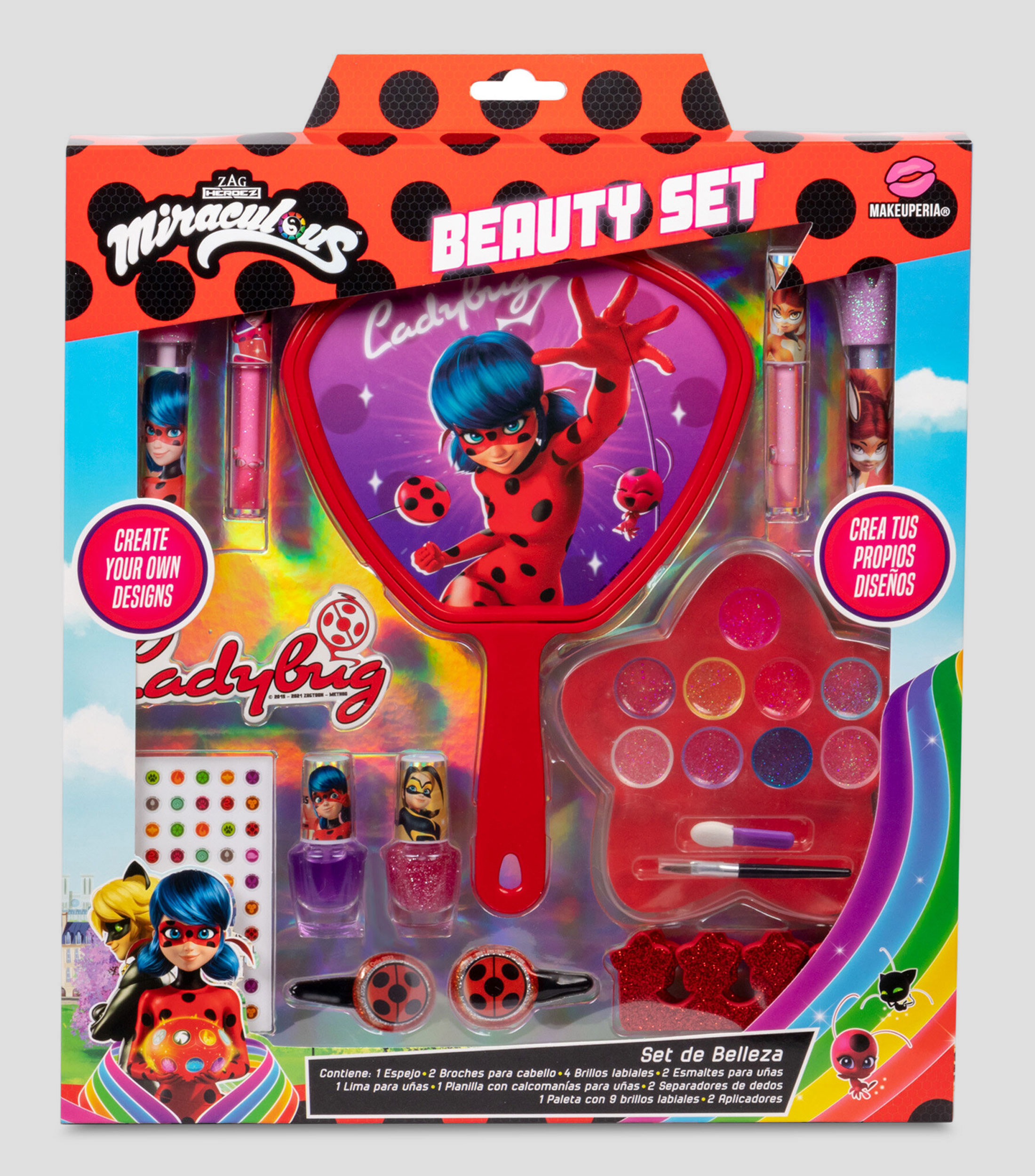 Playset Cosméticos Ladybug