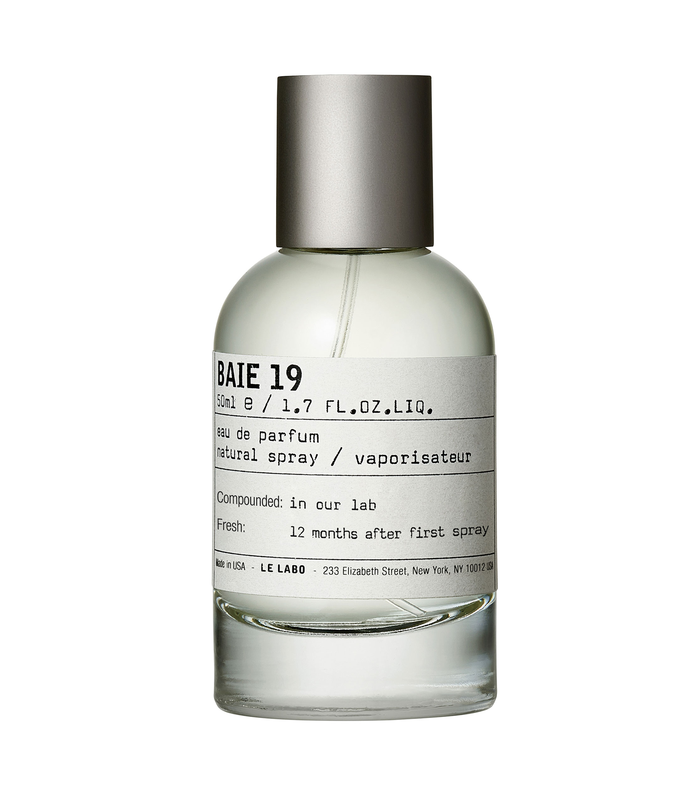 Le Labo Perfume Baie 19, Eau de Parfum 50 ml Unisex El Palacio de Hierro