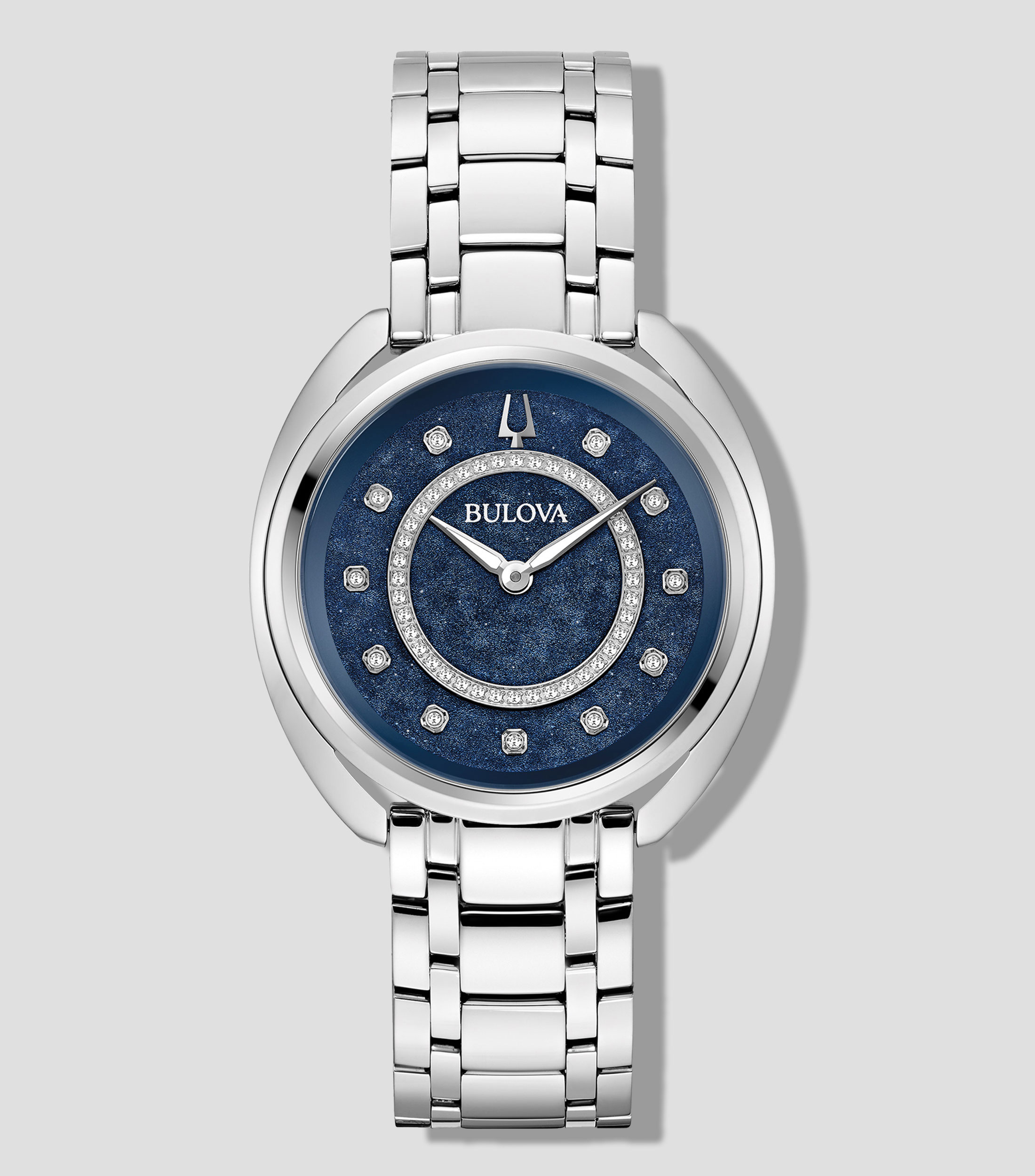 Reloj para mujer Duality Casual Azul con diamantes
