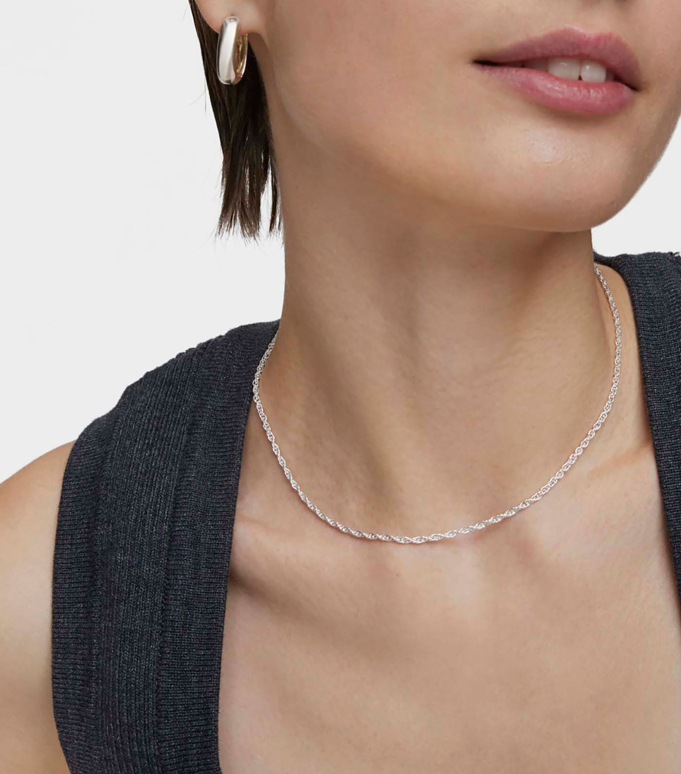 Gargantilla en plata Tous Chain Mujer