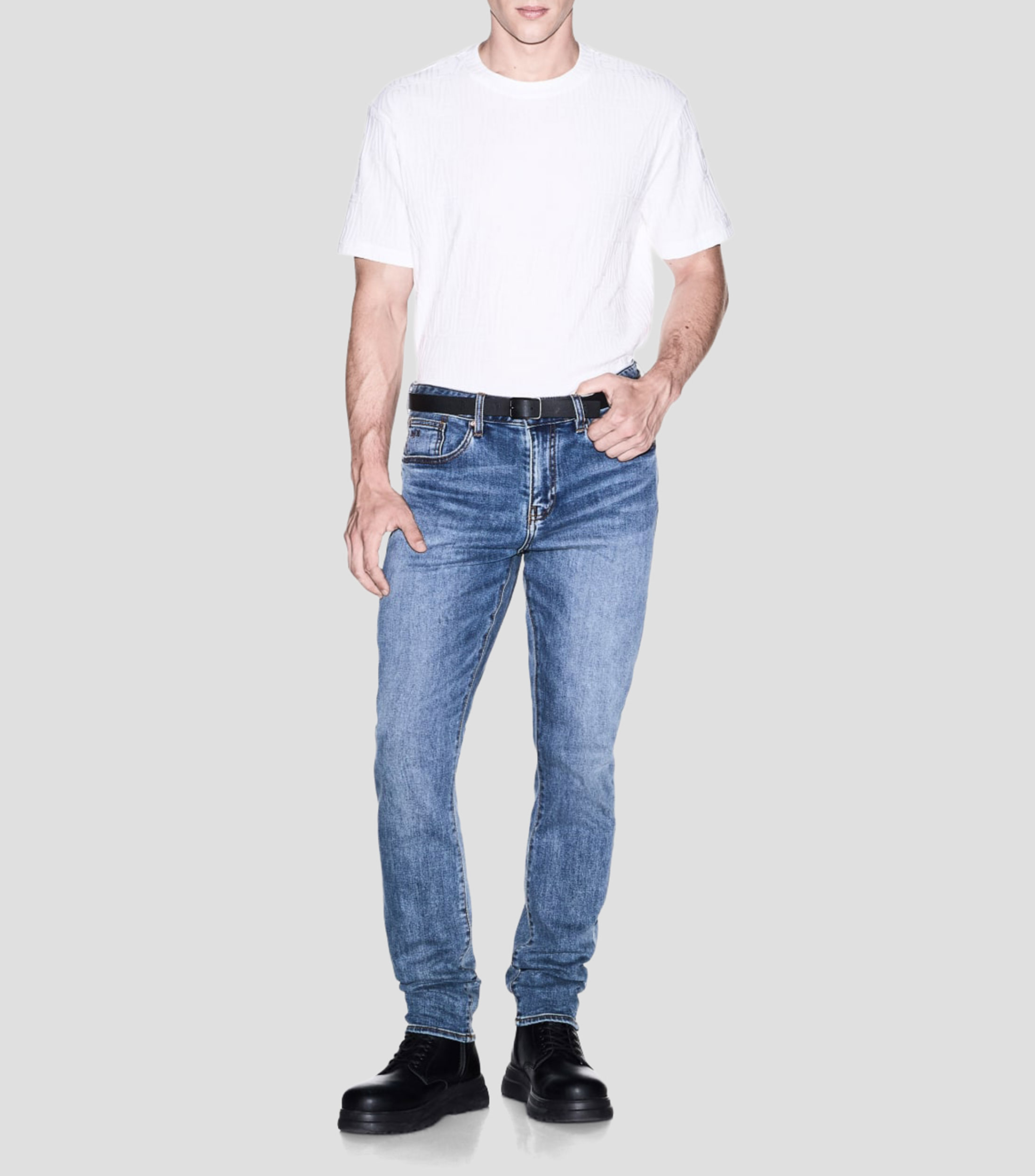Playera cuello redondo manga corta fantasía Hombre