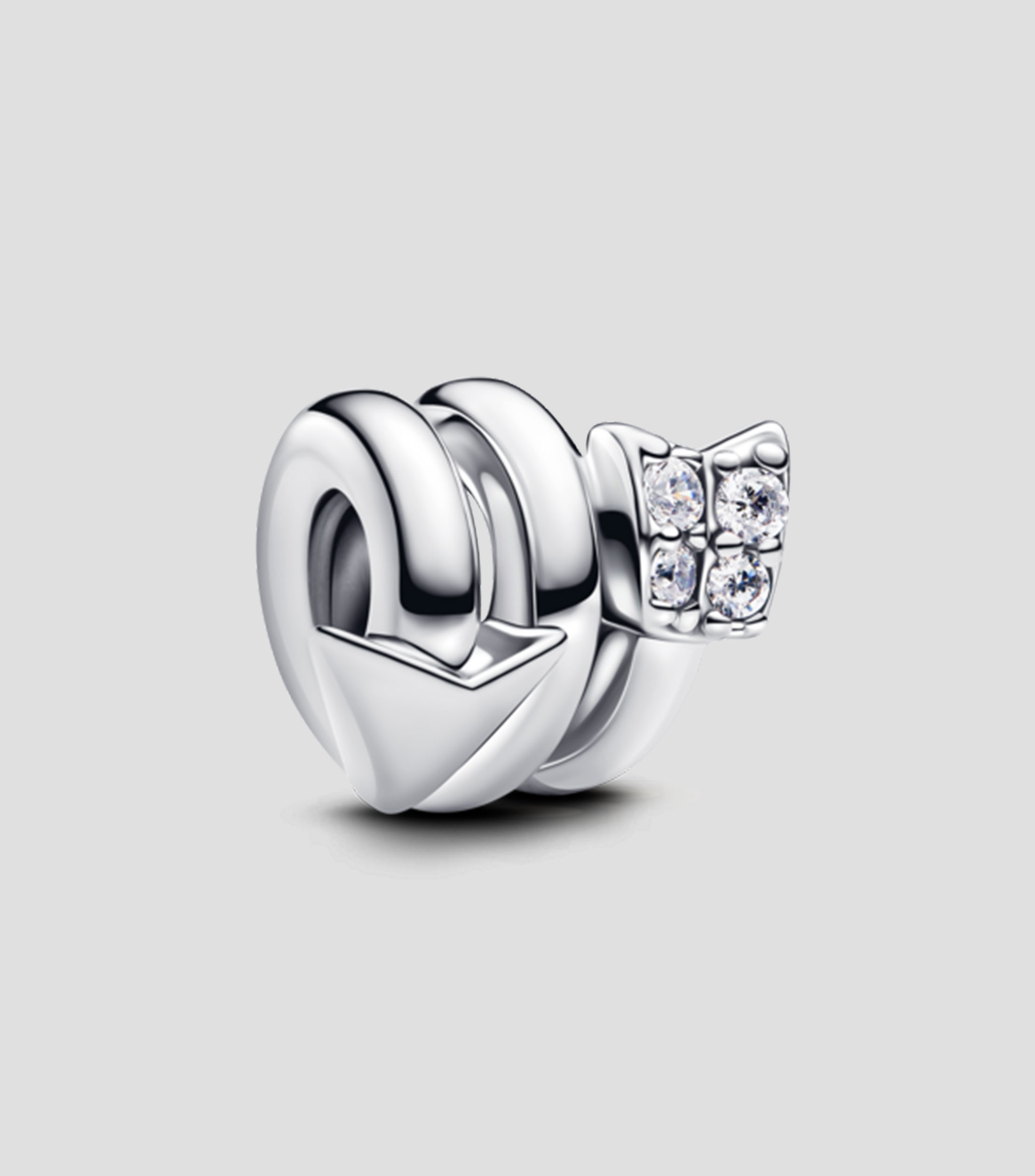 Charm en plata .925 flecha de cupido Unisex
