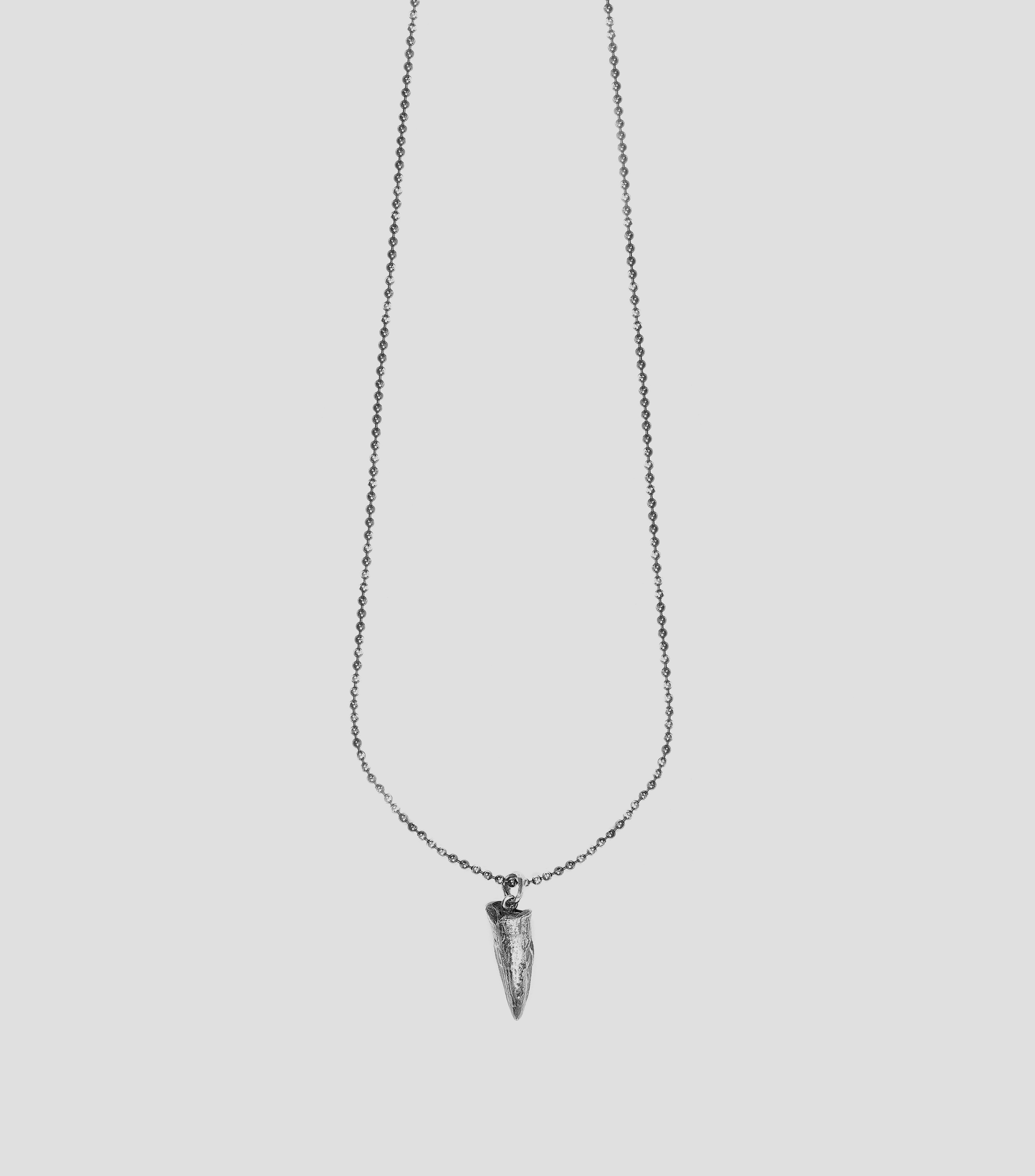 Collar en plata Hombre