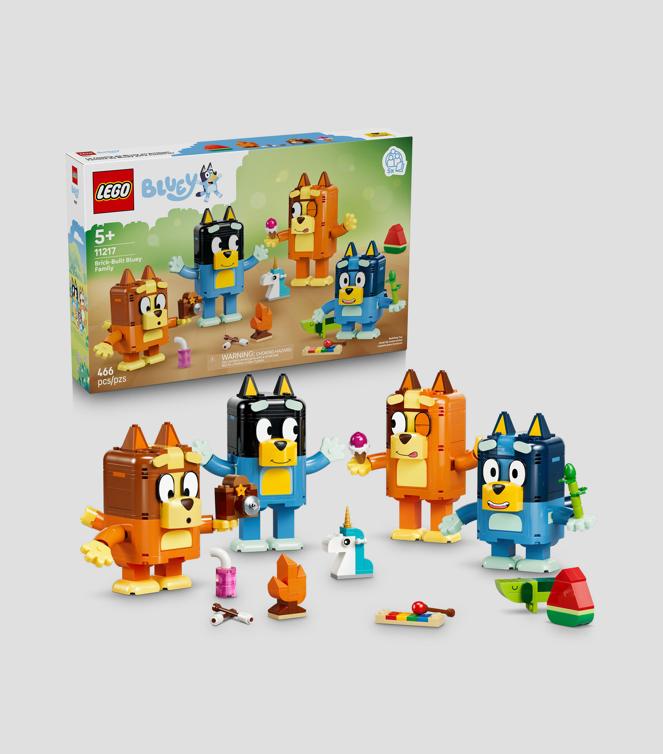 LEGO Bluey Familia de Bluey para Construir
