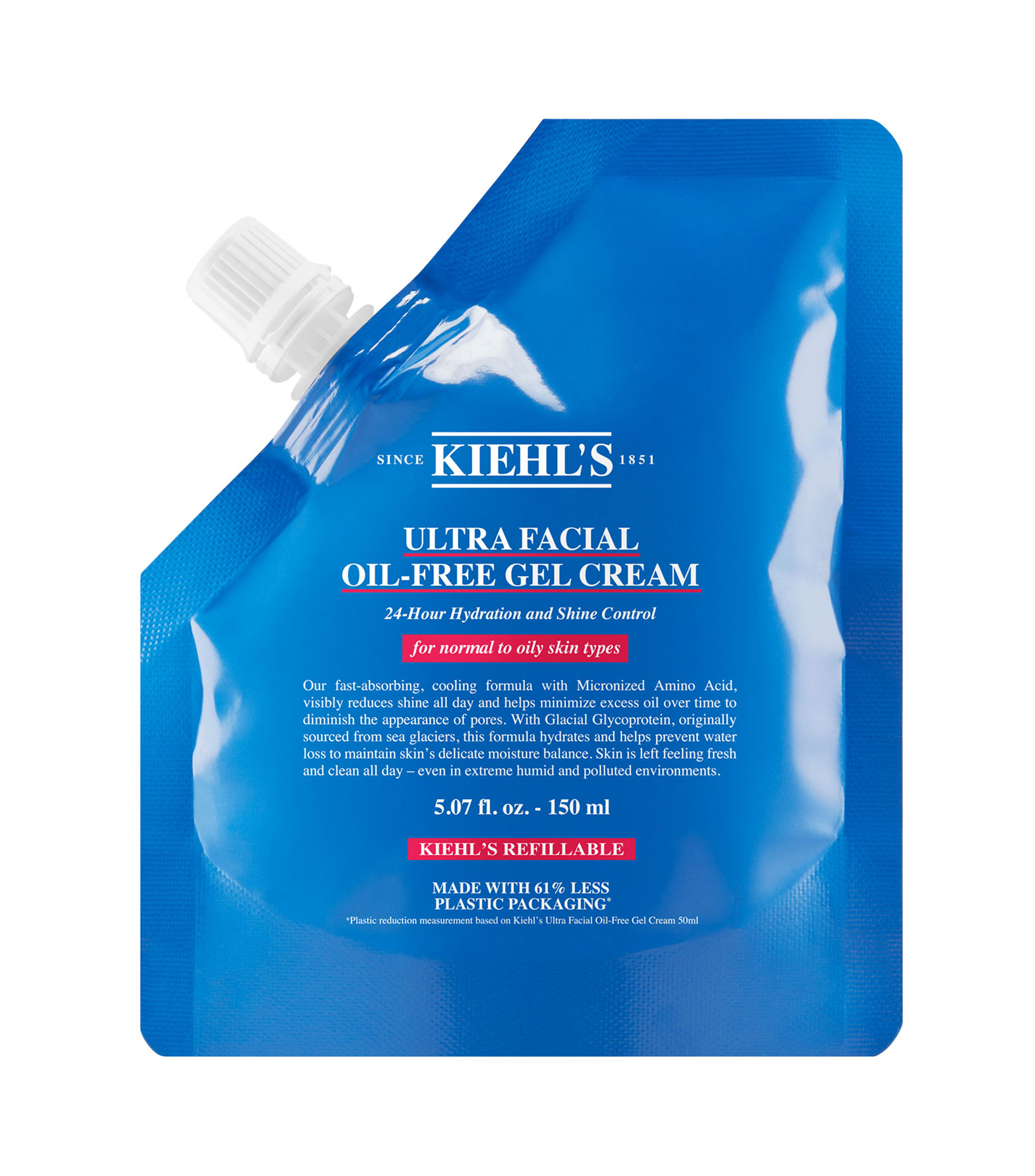 Gel hidratante Ultra Facial Oil-Free Gel Cream Refill, 150 ml