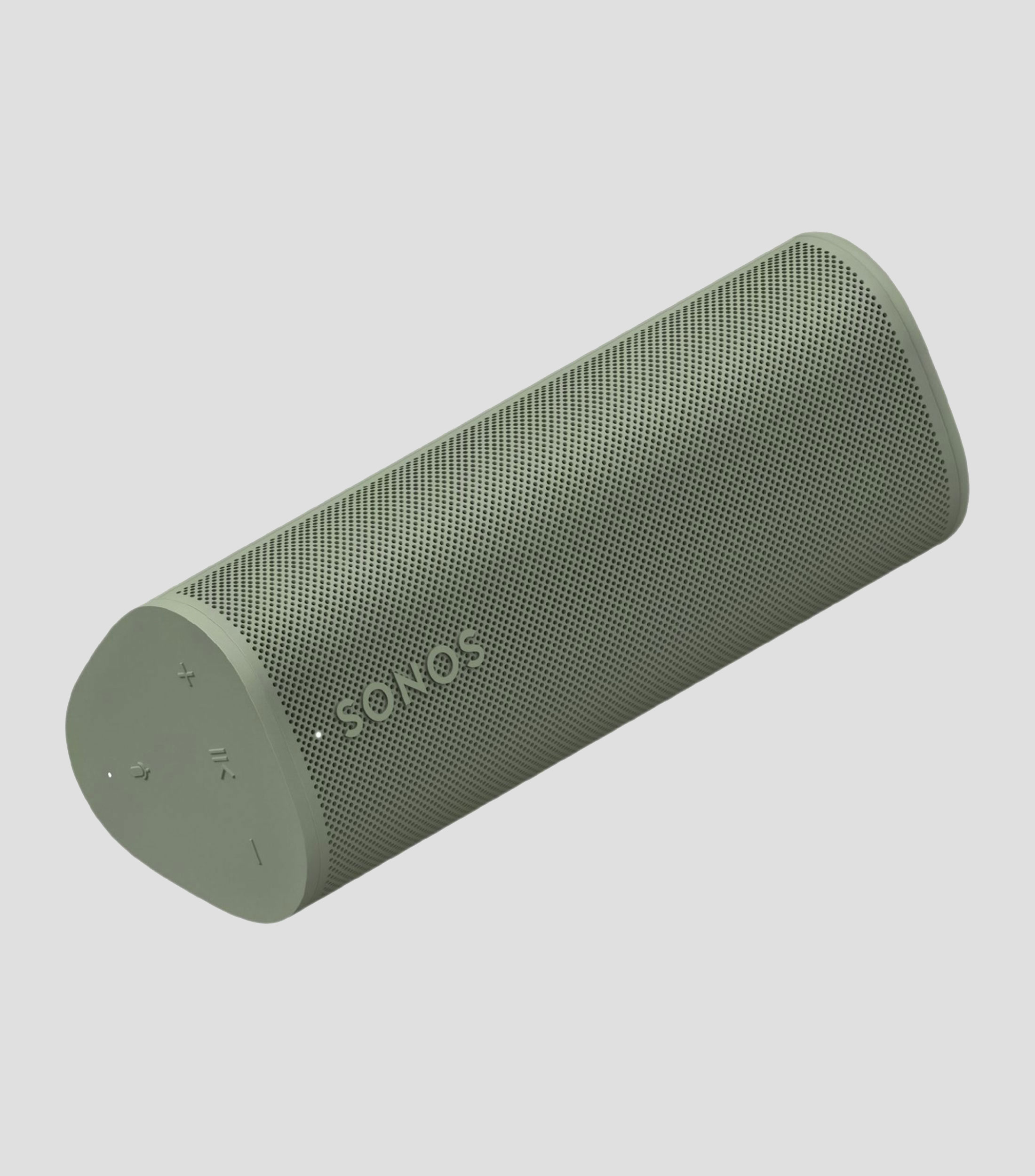 Sonos Roam 2 Bocina portatil inalambrica, A prueba de agua, Wi-Fi y Bluetooth, Control por voz y 10 Horas de bateria -Verde Olivo