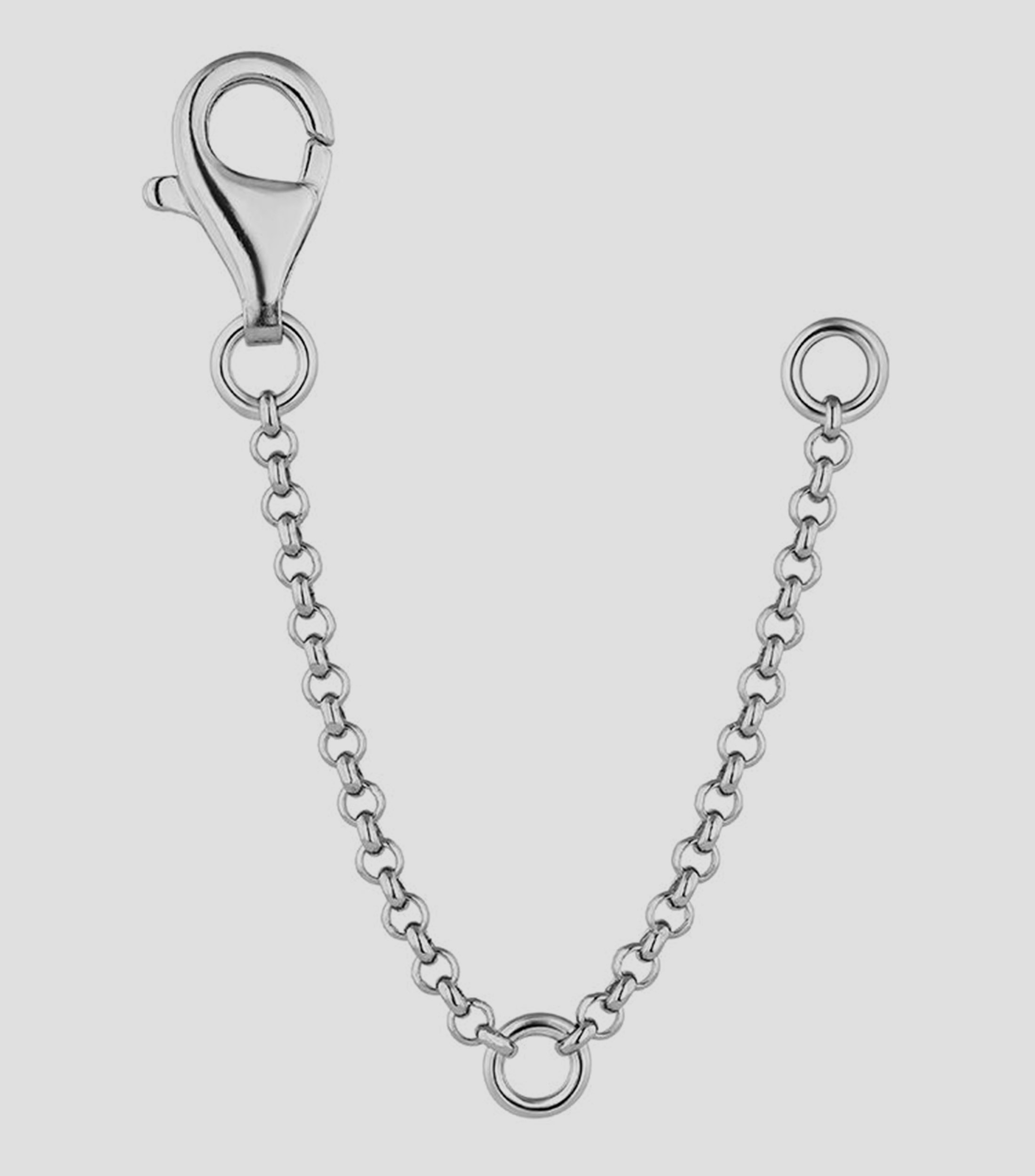 Cadena Alargadora en plata .925 Mujer