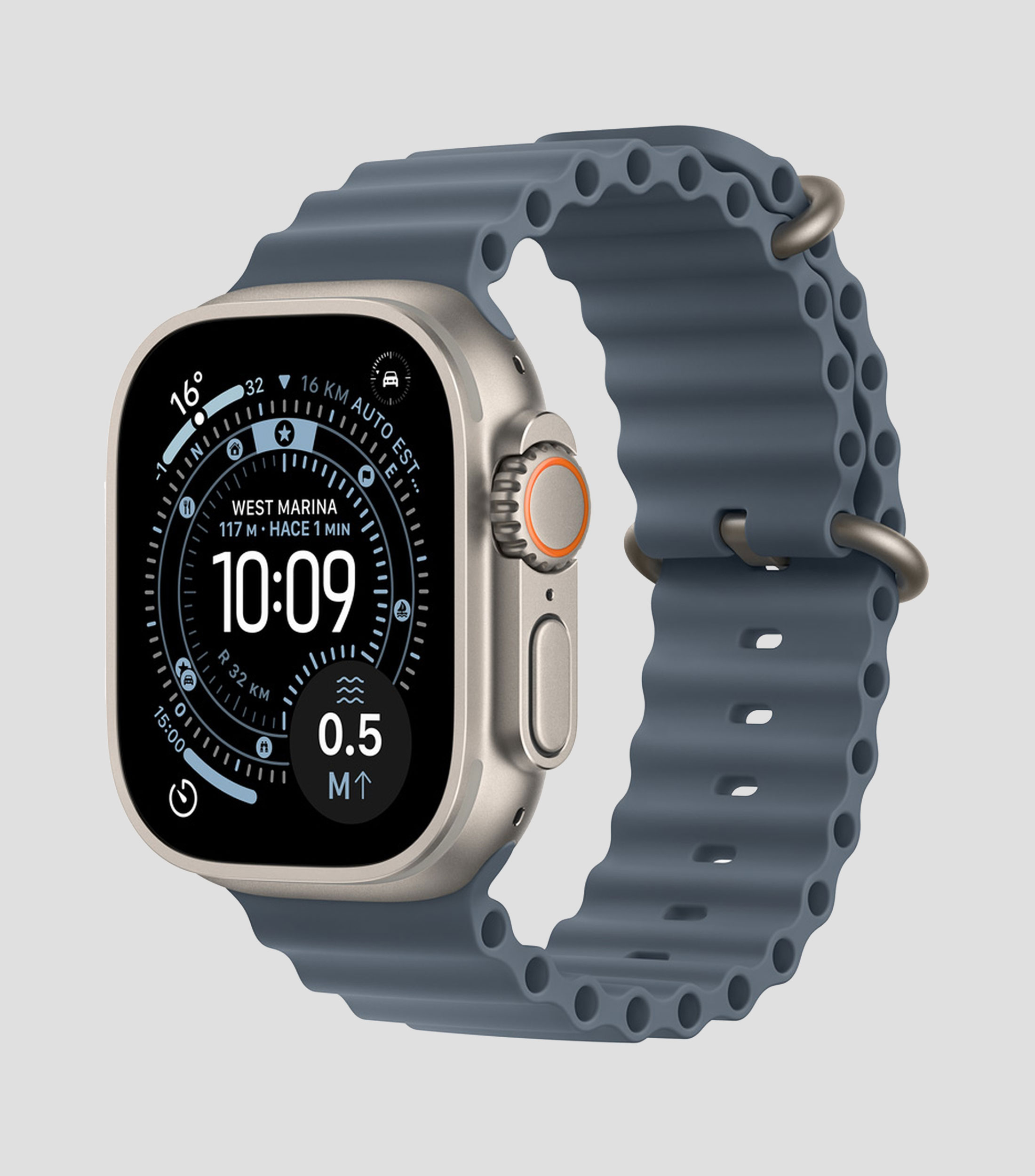 Apple Watch Ultra 3 GPS de 49 mm, Caja de Titanio
