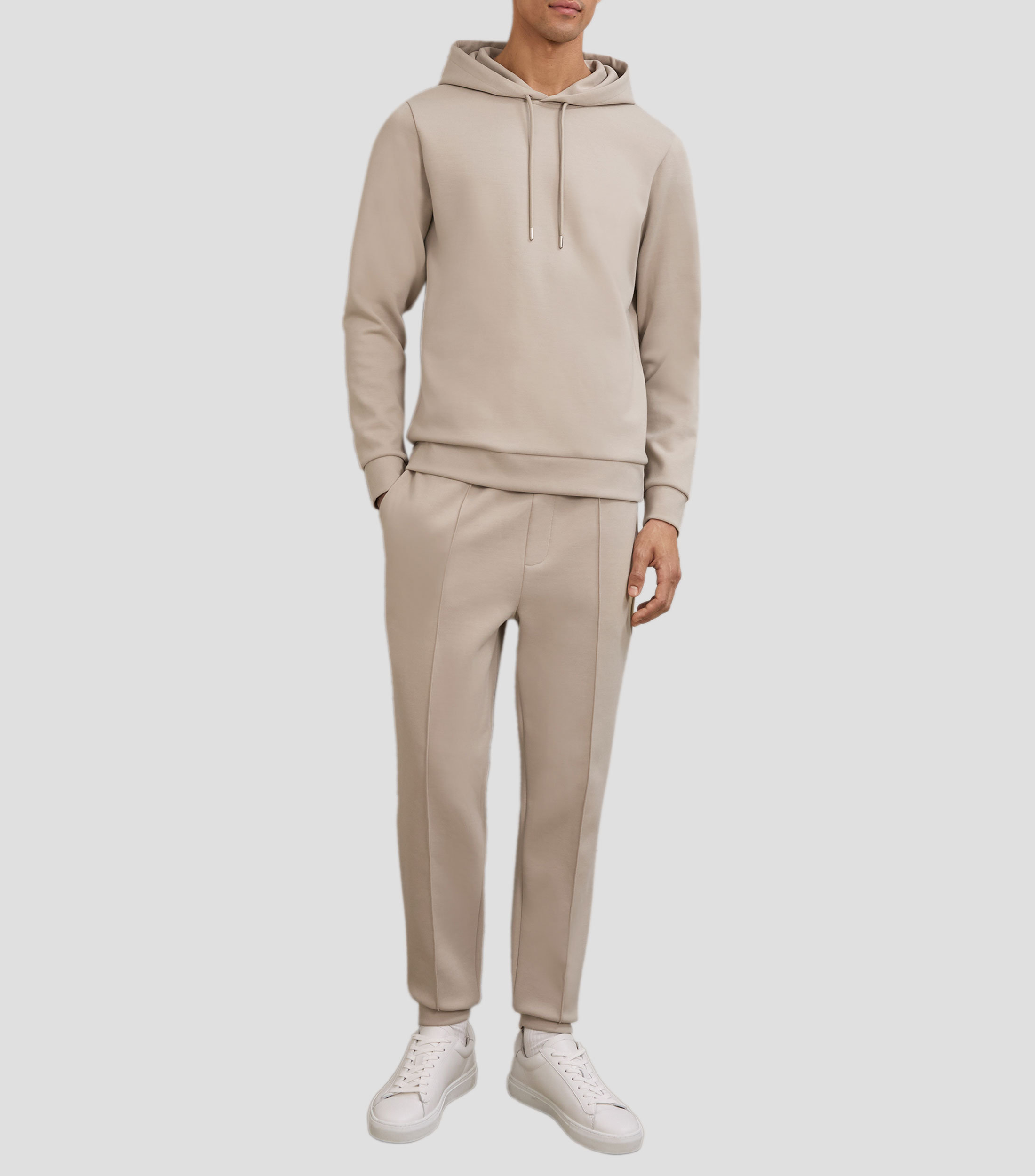 Sudadera con capucha liso Hombre