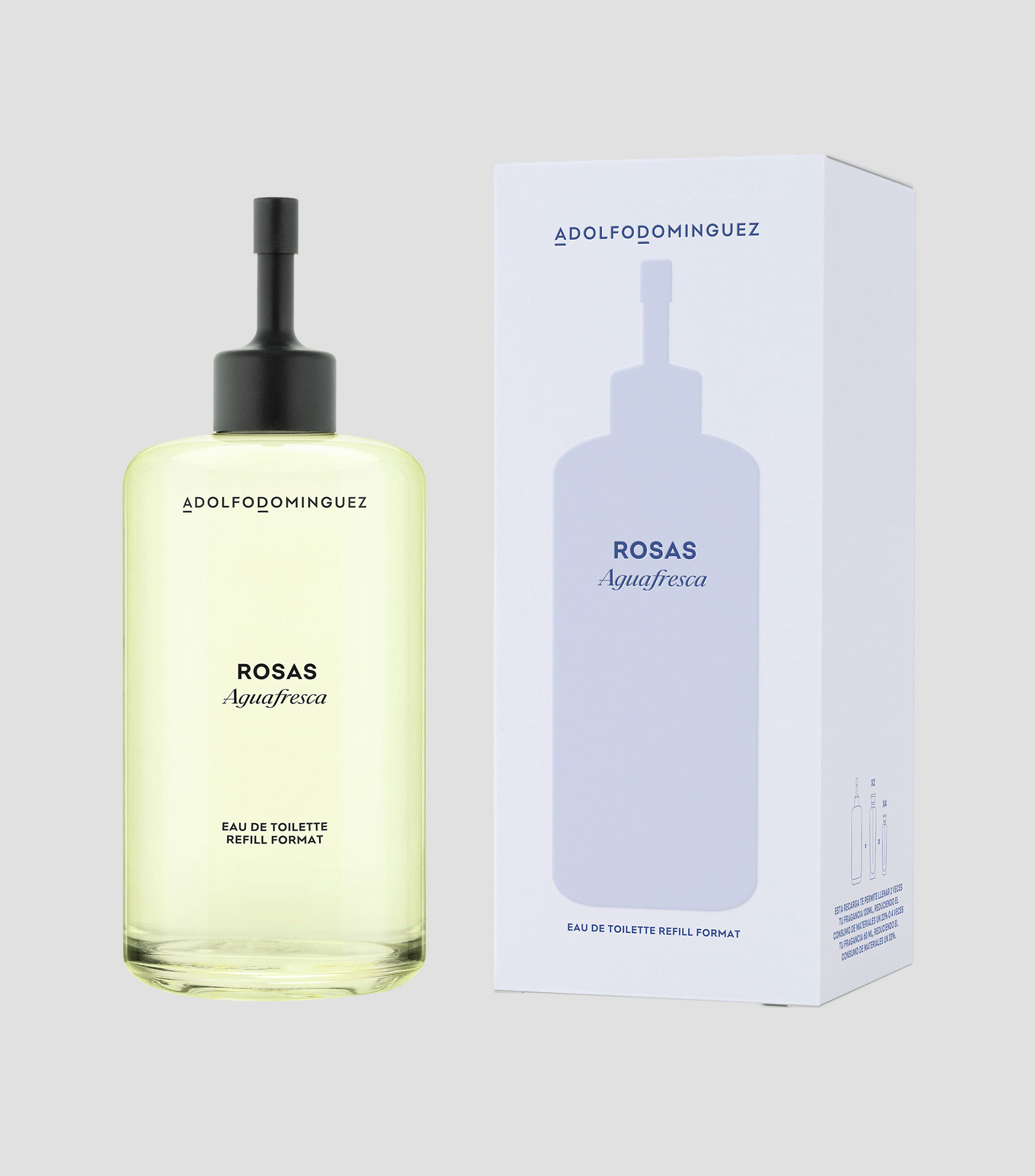 Perfume Agua Fresca Rosas Refill, Eau de Toilette 250 ml para Mujer