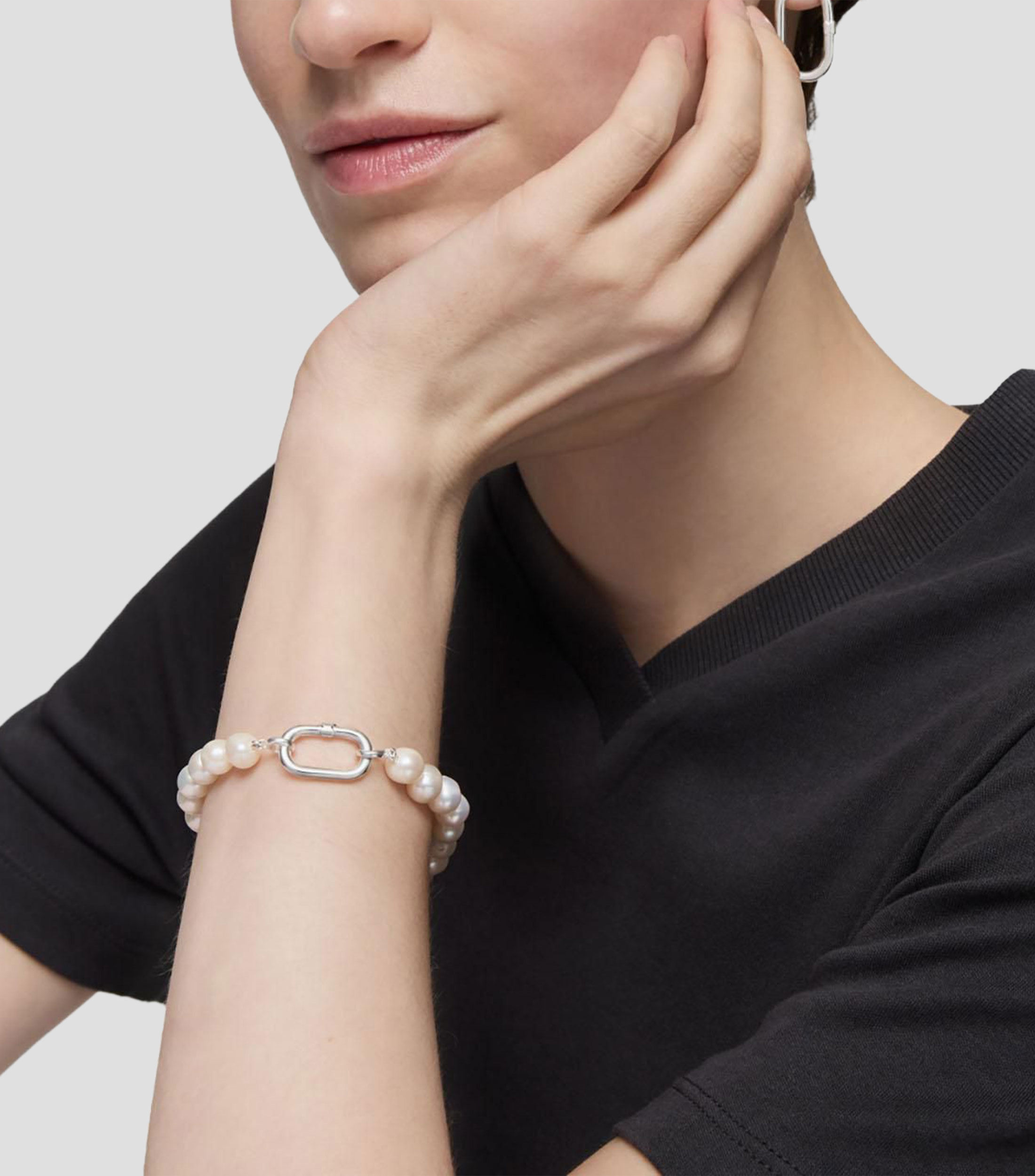 Pulsera con Perlas Mujer