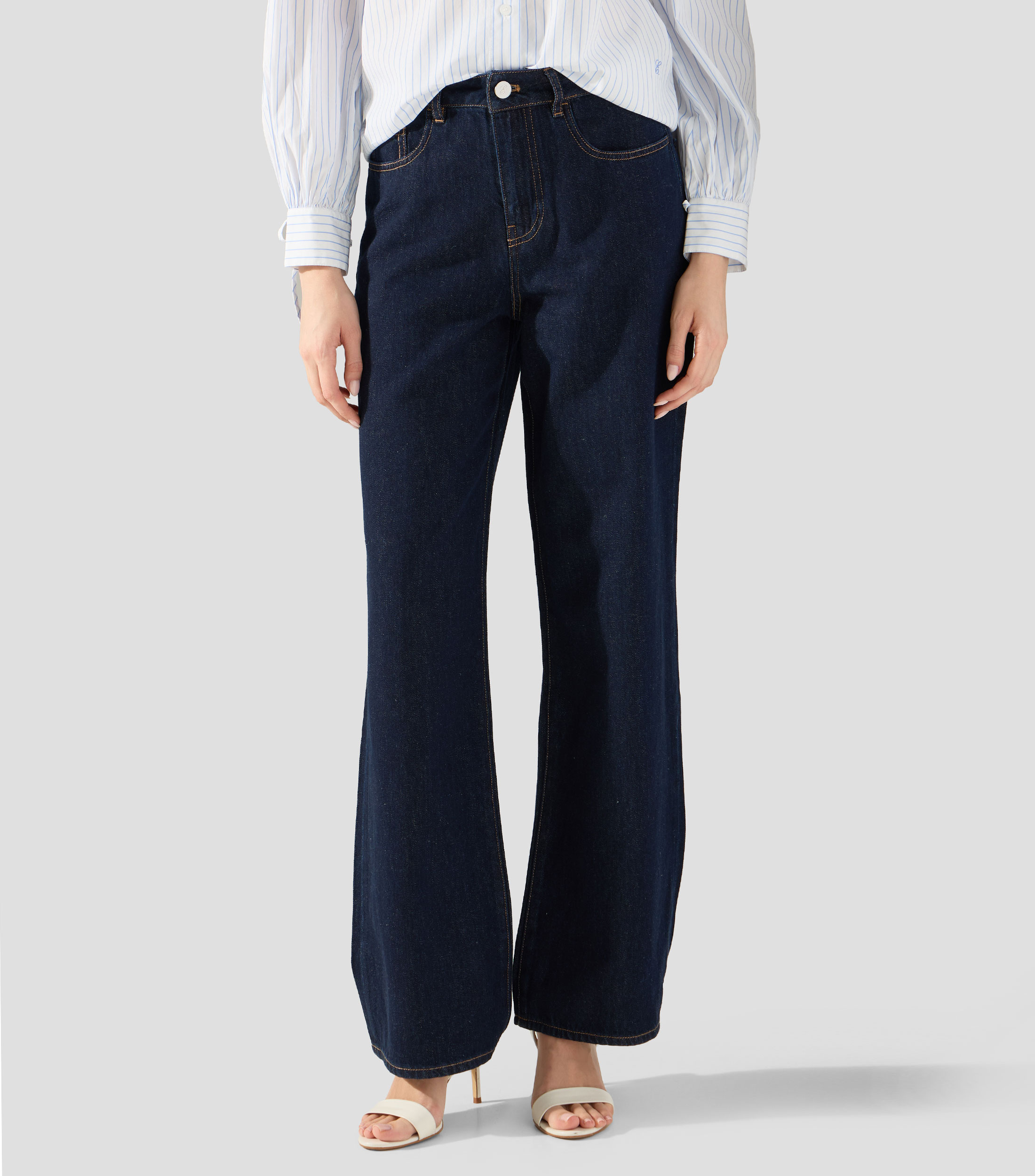 Jeans de corte relaxed Mujer