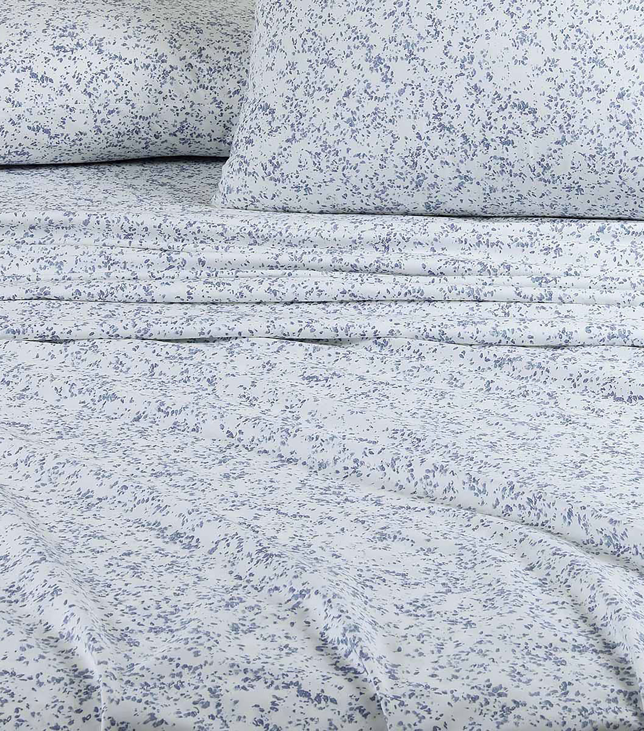 Juego de Sábanas King Size Speckled Rainstorm en Algodón