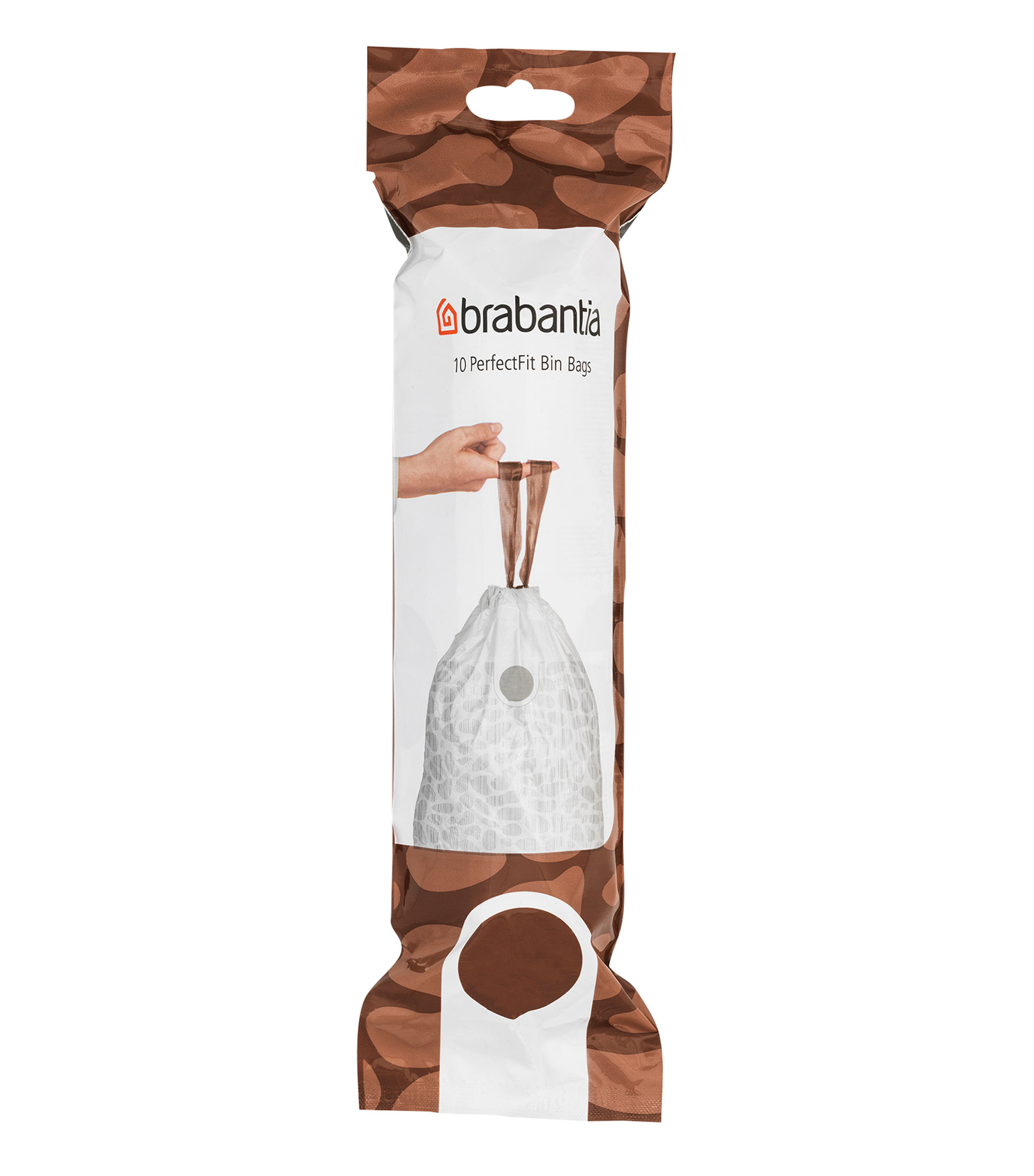 Set 10 Bolsas para Basura PerfectFit - Tamaño L - 40-45 L