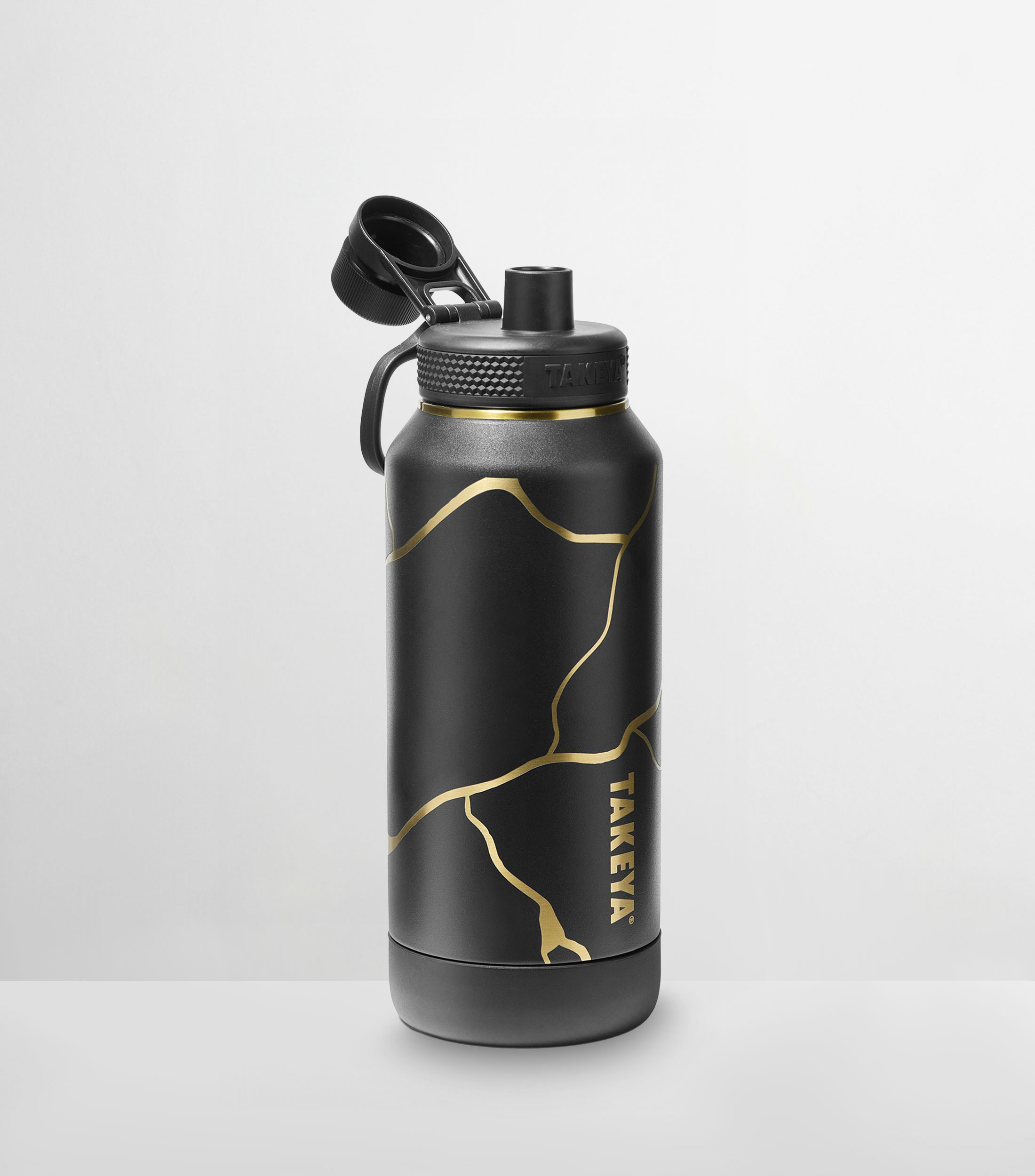 Botella Kintsugi, 950 ml Negro