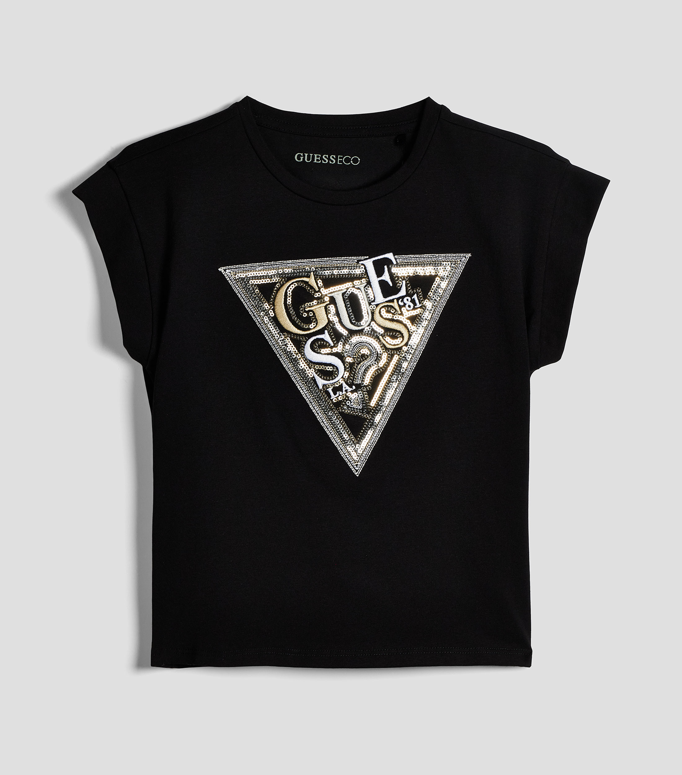 Playera cuello redondo manga corta fantasía Niña