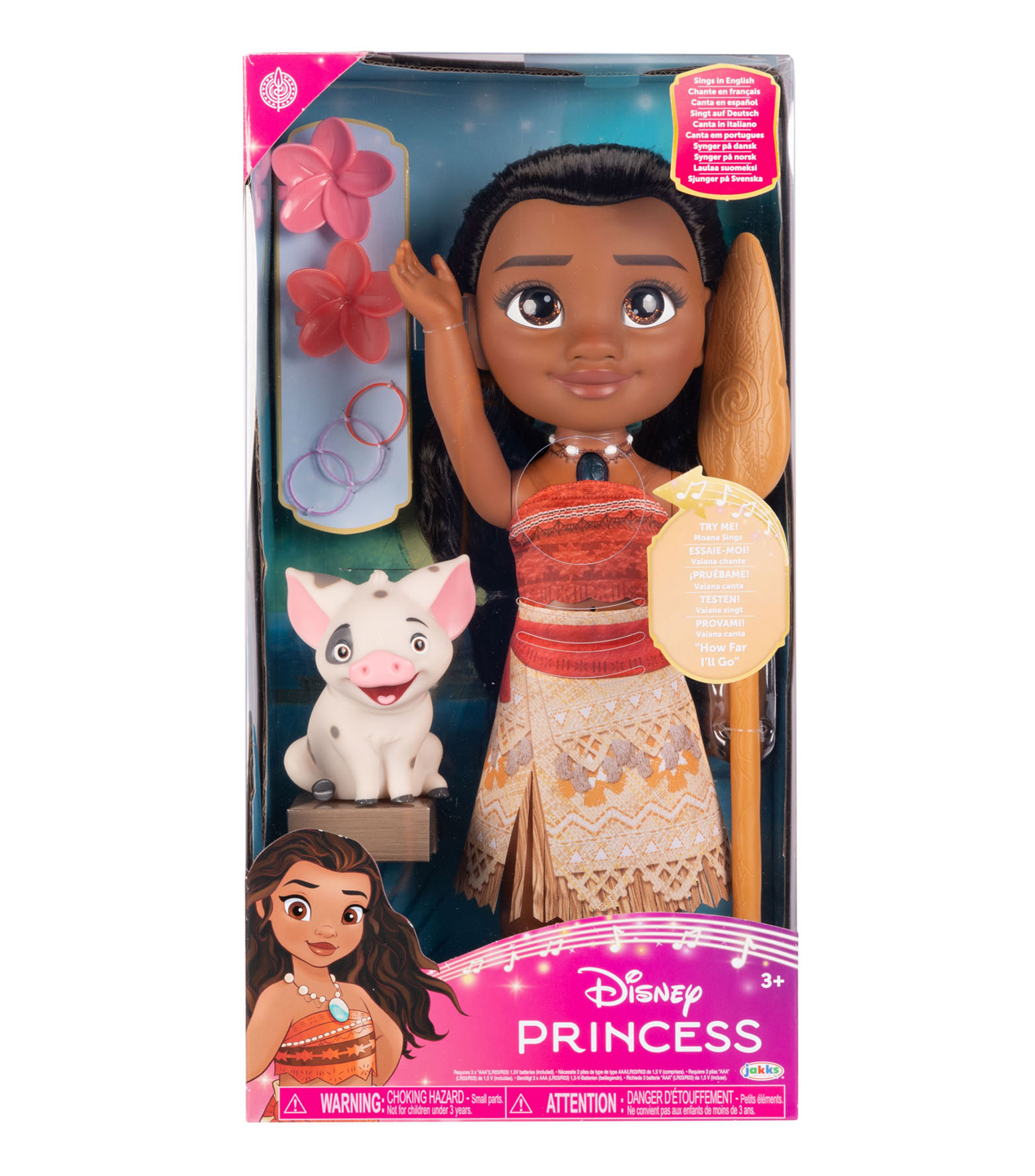 Muñeca Singing Moana