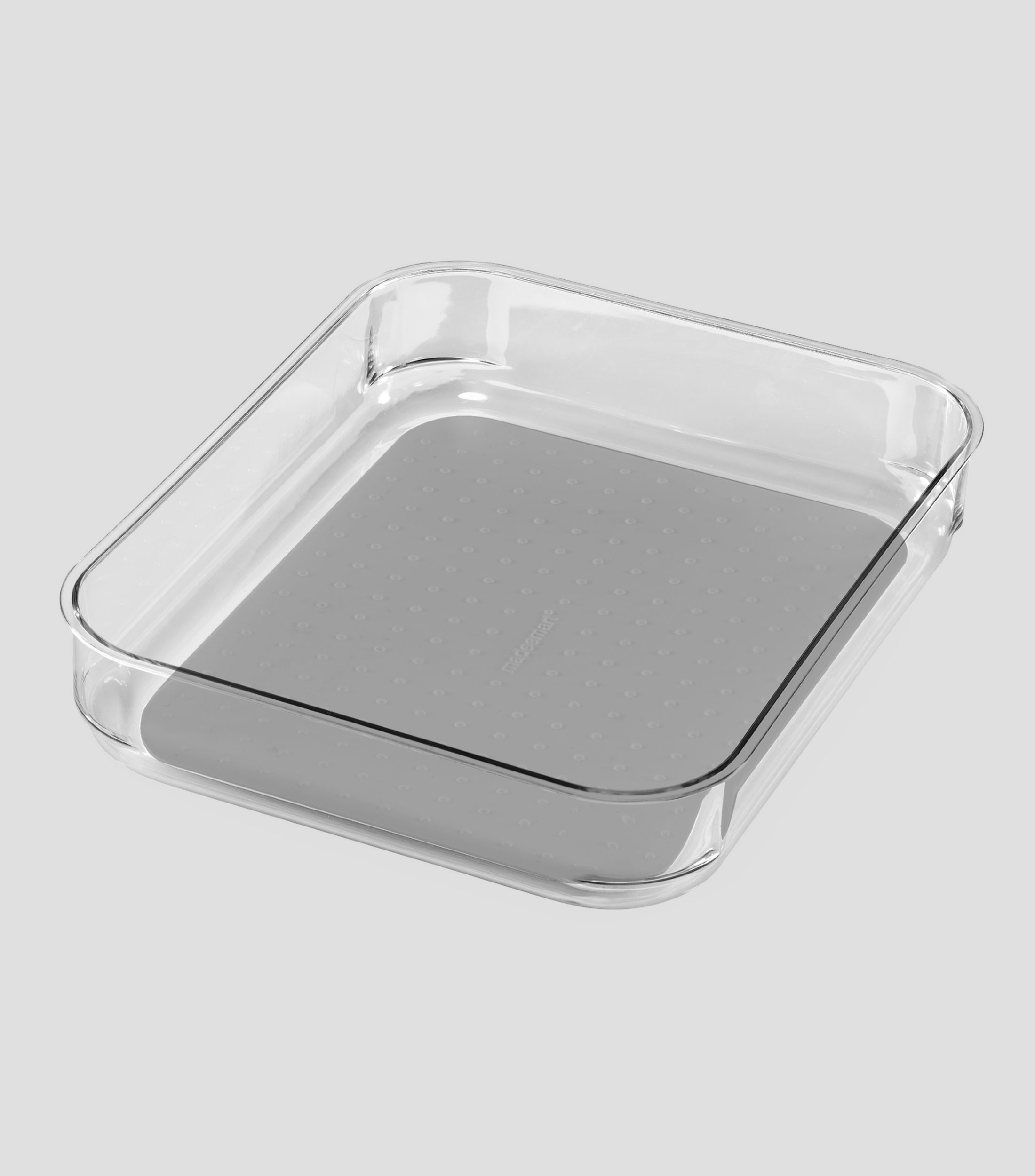 Organizador con agarre suave transparente