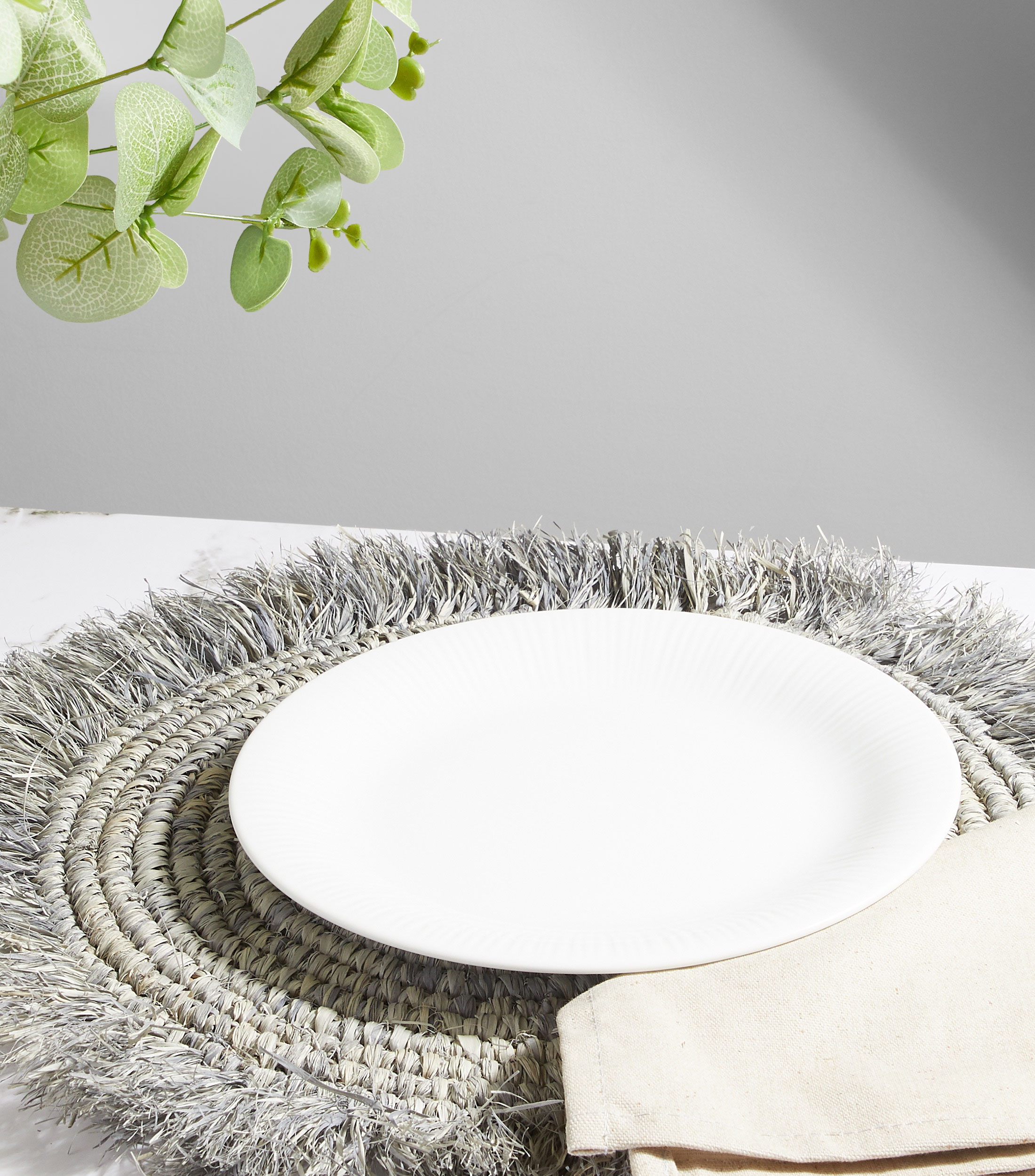 Plato para Ensalada Conifere Blanco