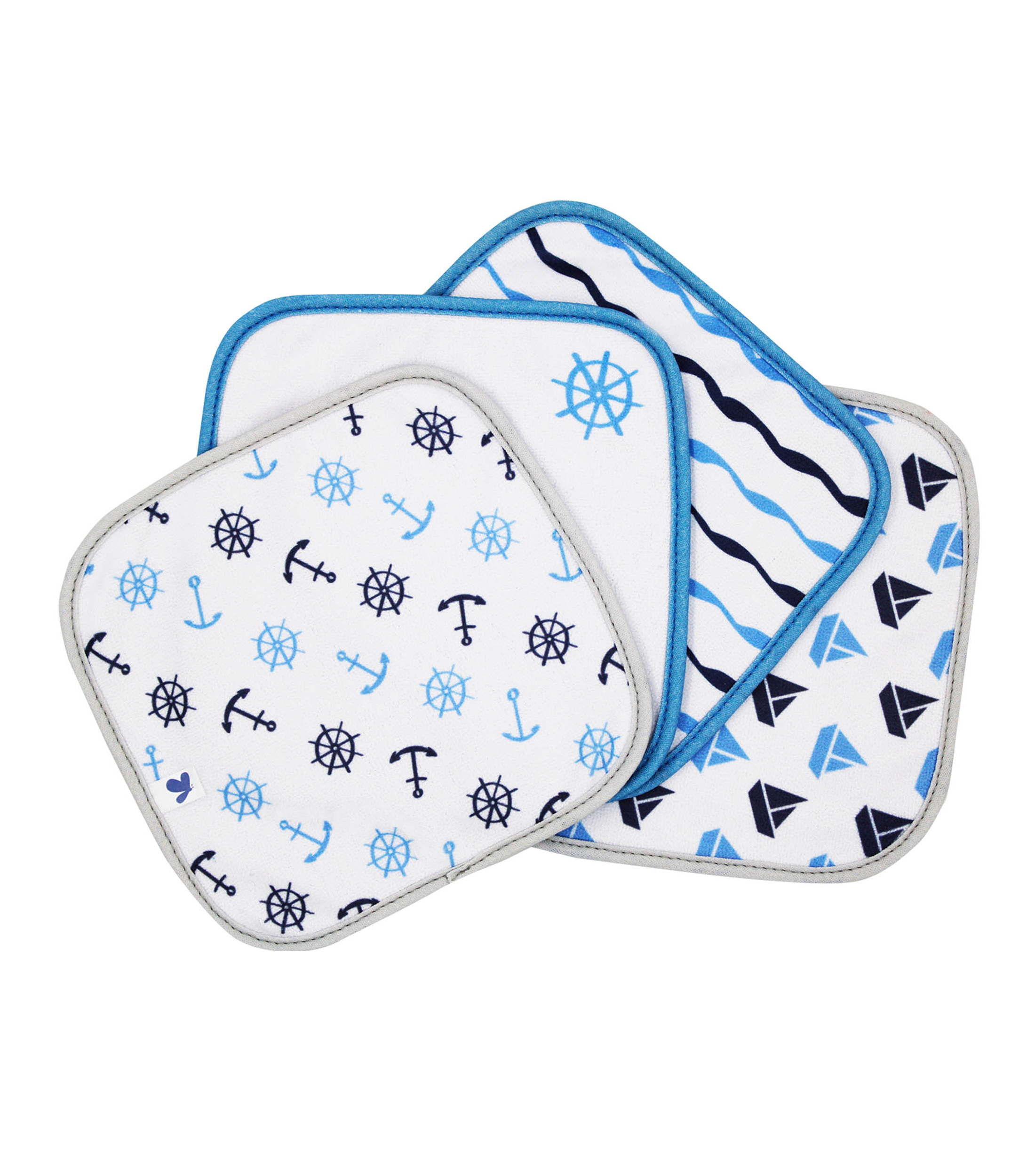 Set de 4 toallitas faciales Bebé