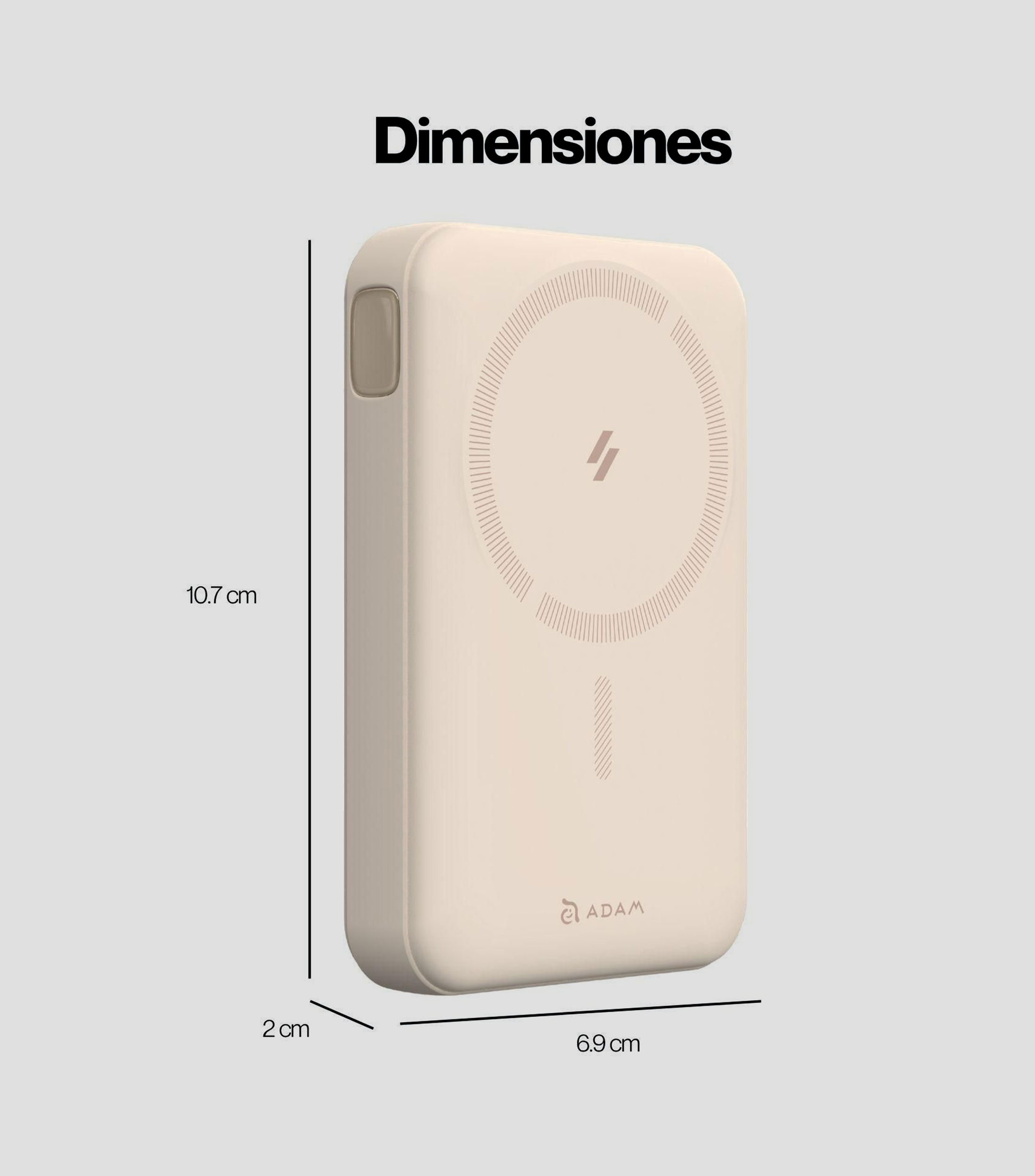 Batería portátil magnética VIONTA C2, 10000 mAh