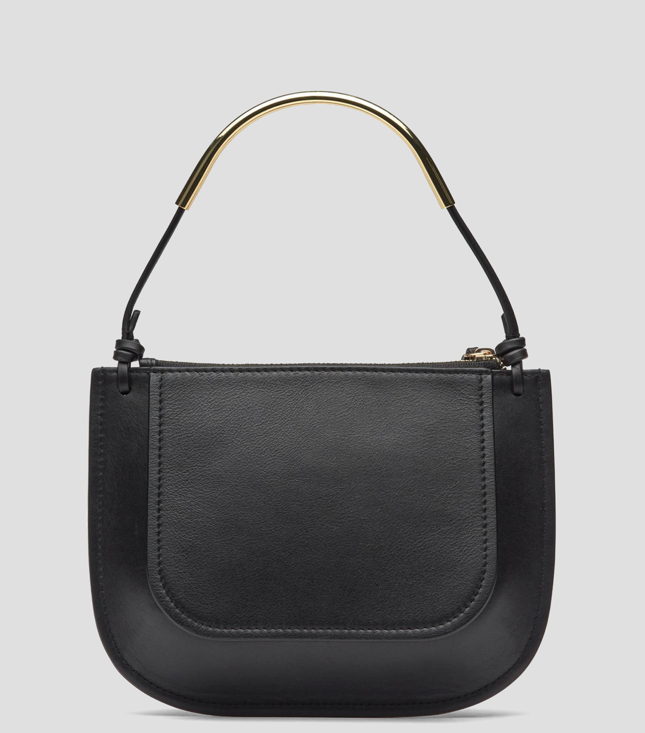 Bolsa shoulder en piel lisa Mujer