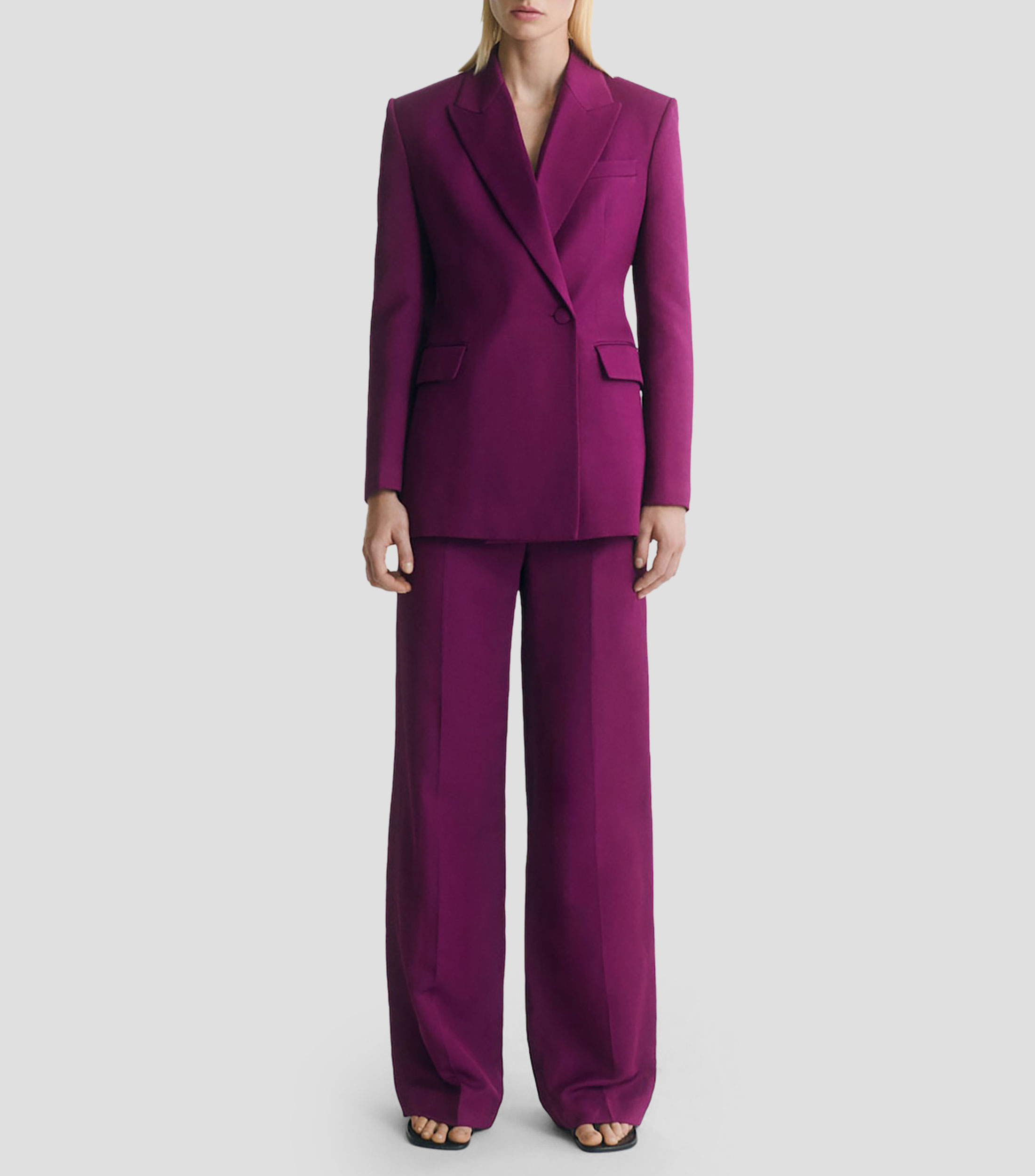 Pantalón de vestir recto Mujer