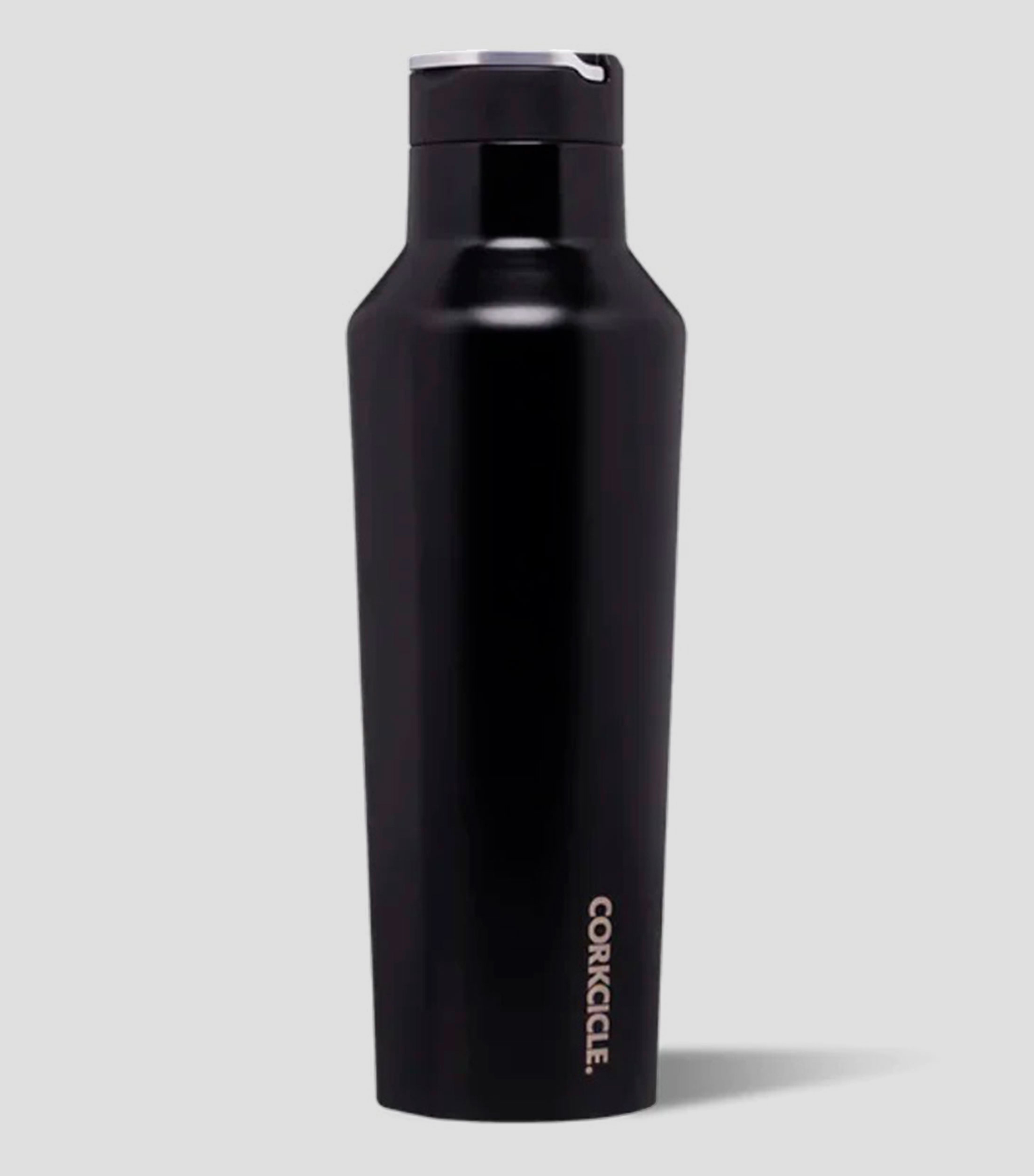 Botella térmica en acero inoxidable negro