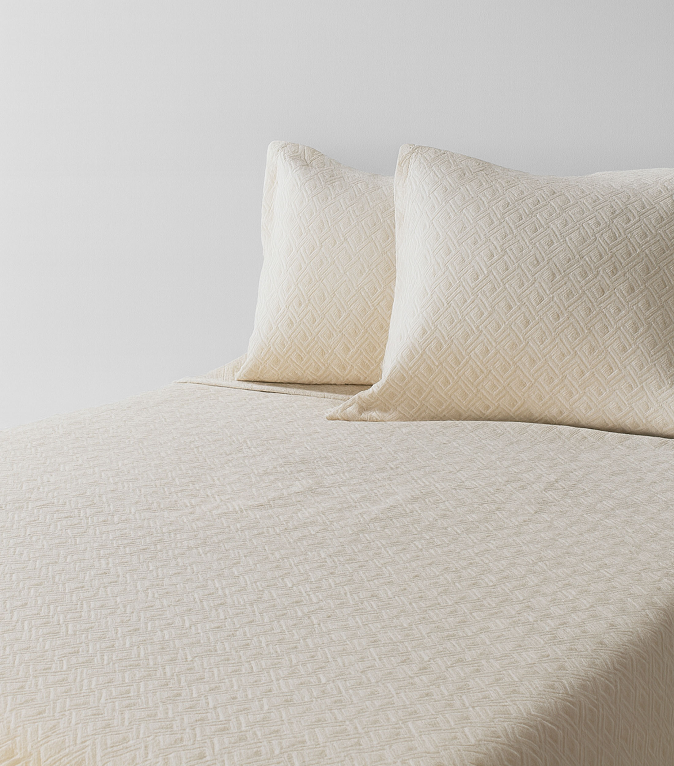 Colcha king size Coimbra beige