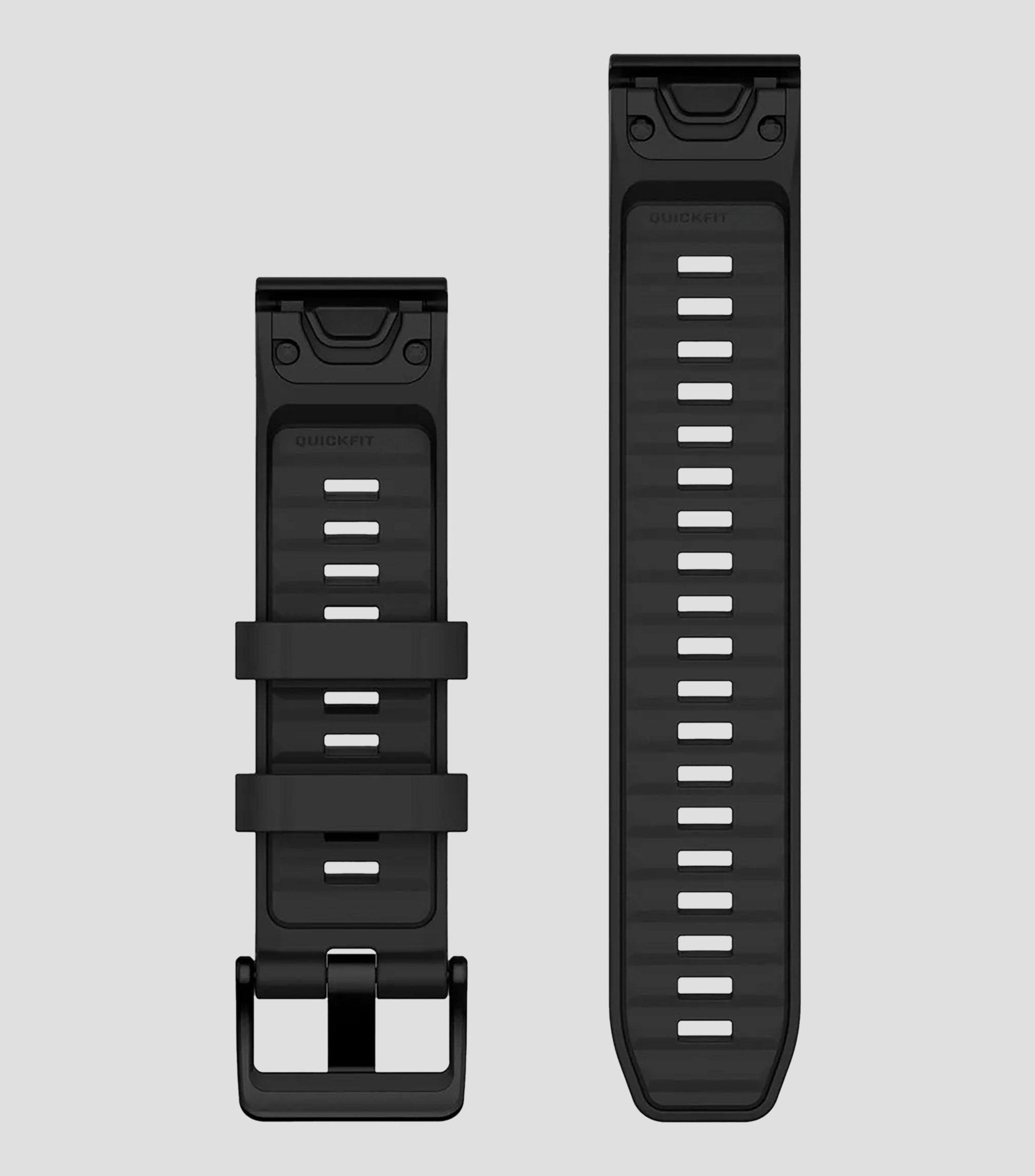 Correa para reloj Quik Fit 22 mm en silicón negro