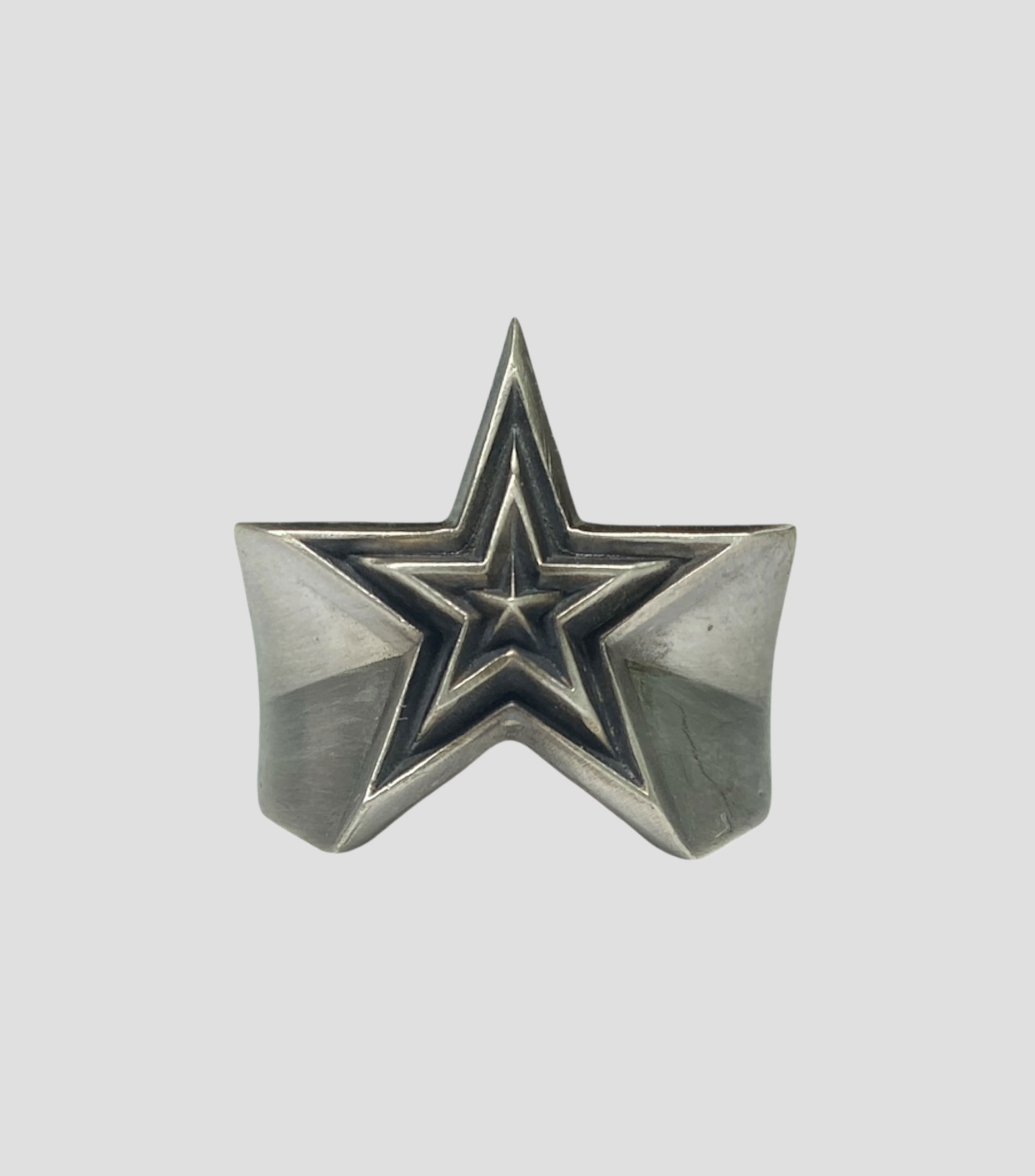 Anillo en Plata .925 estrella Unisex