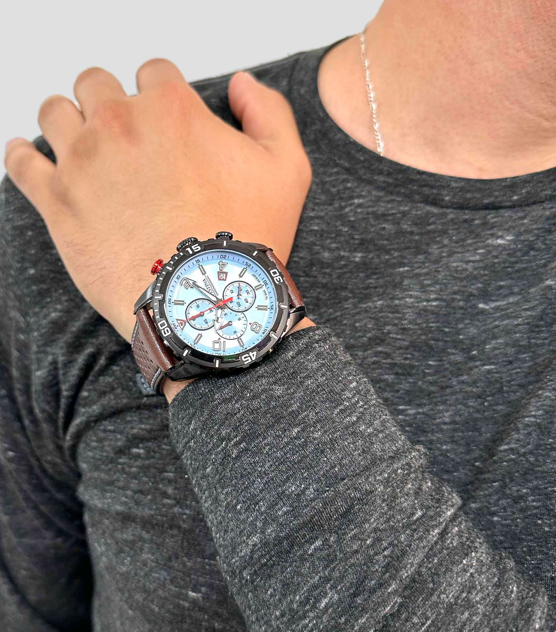 Reloj para Hombre Deportivo, Negro