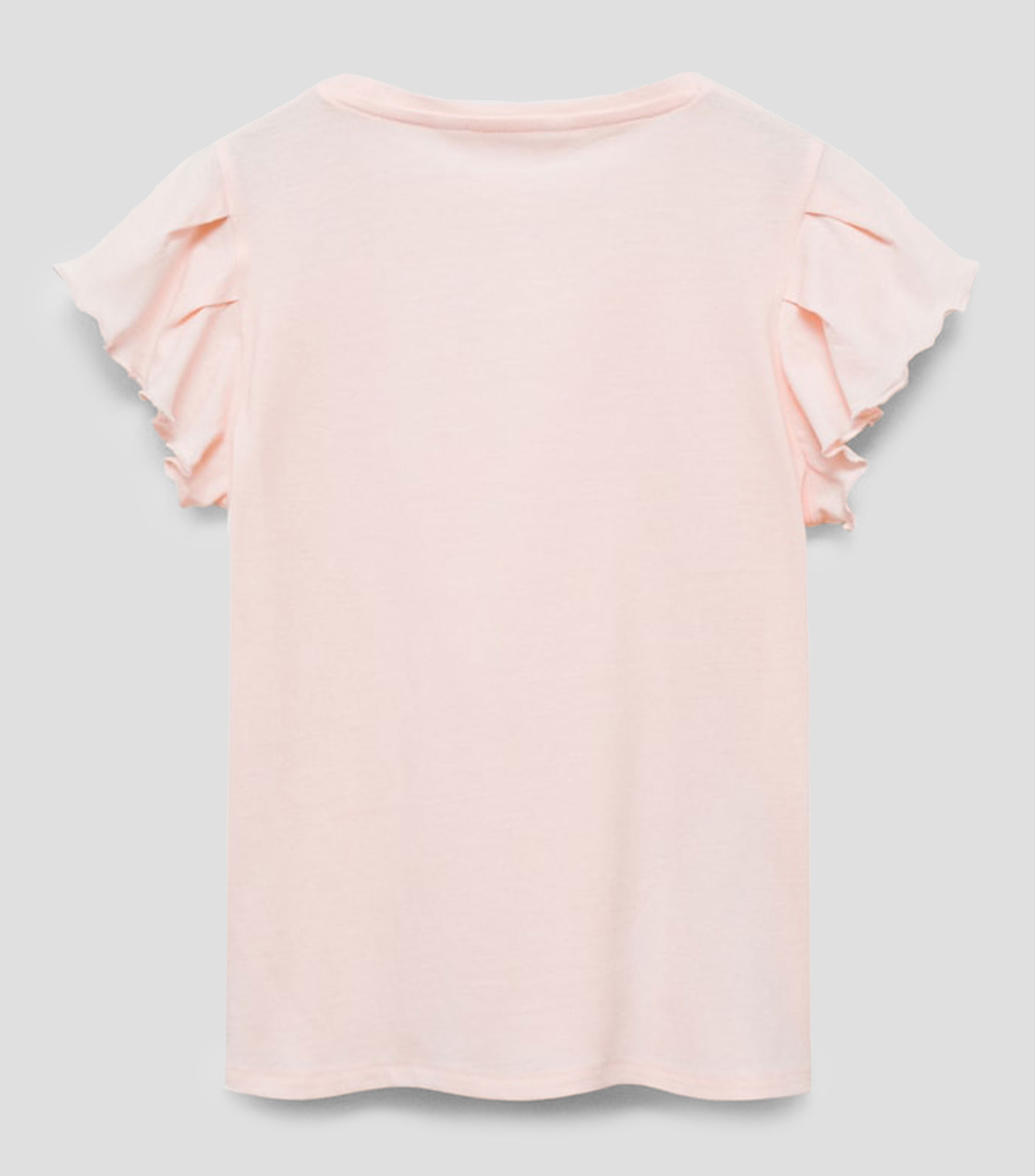 Playera cuello redondo manga corta Nina