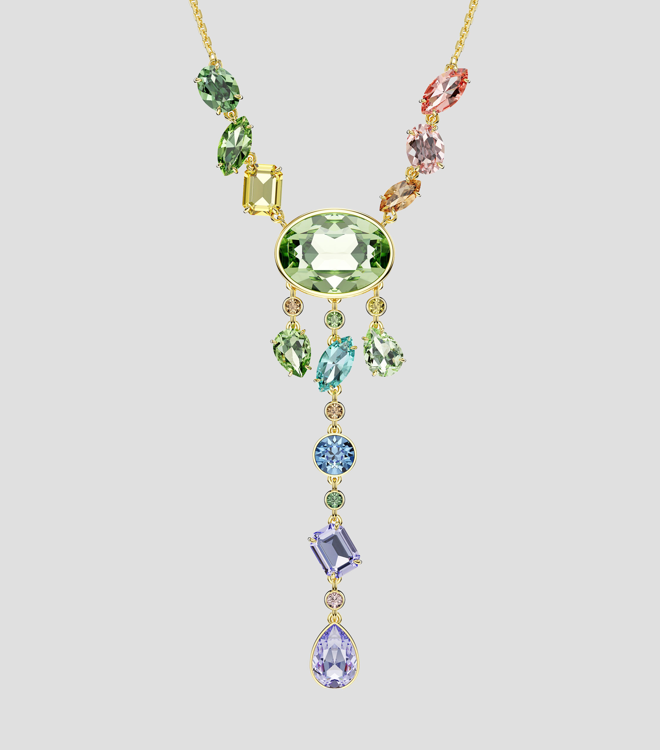 Collar con cristales Gema Mujer