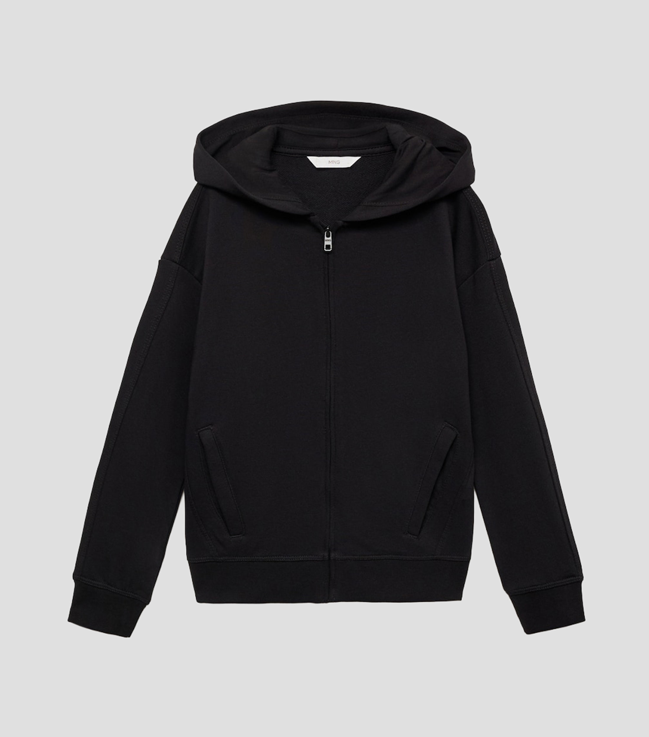 Sudadera canguro con cierre y capucha Niño