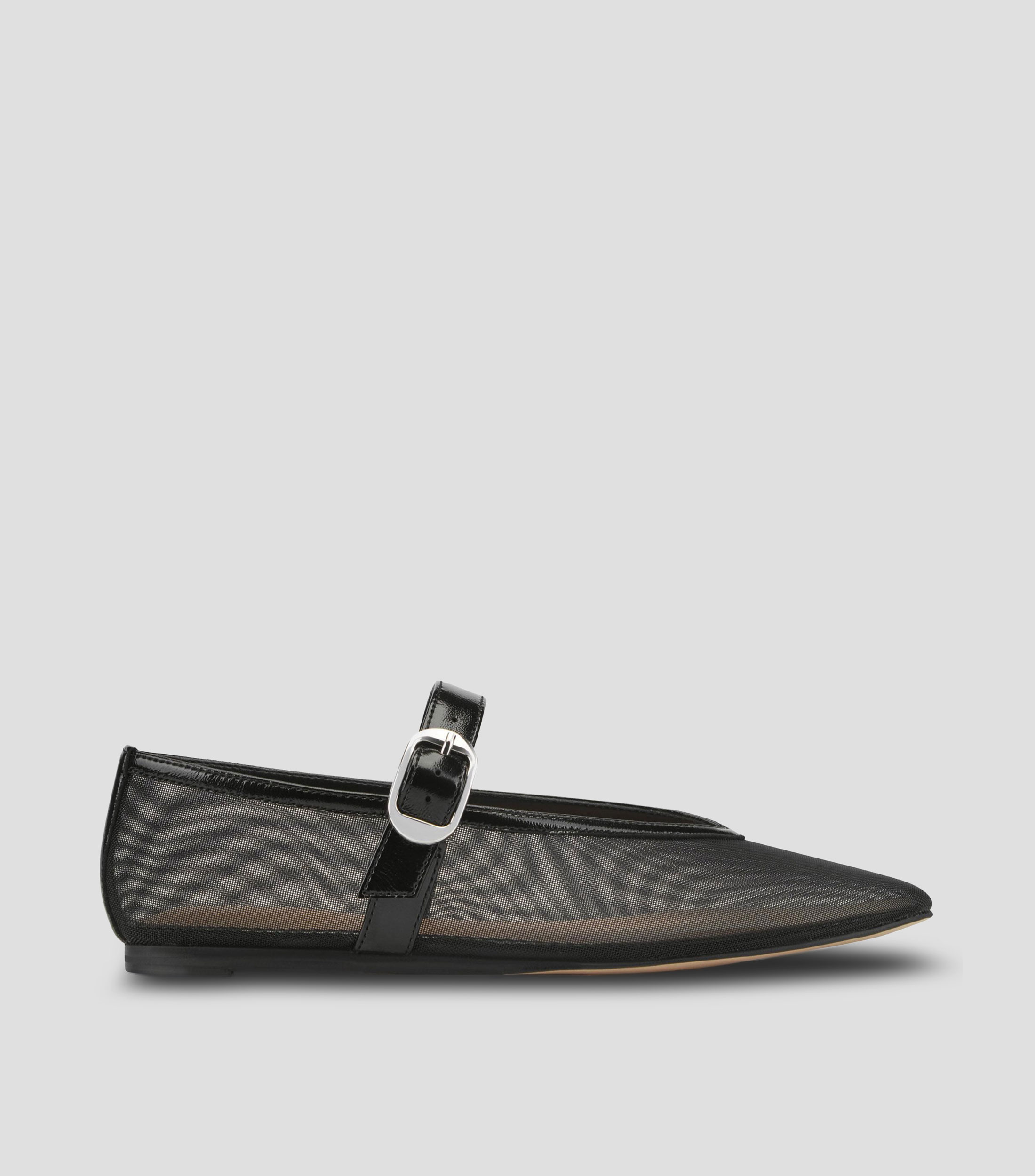 Flats con transparencia Mujer