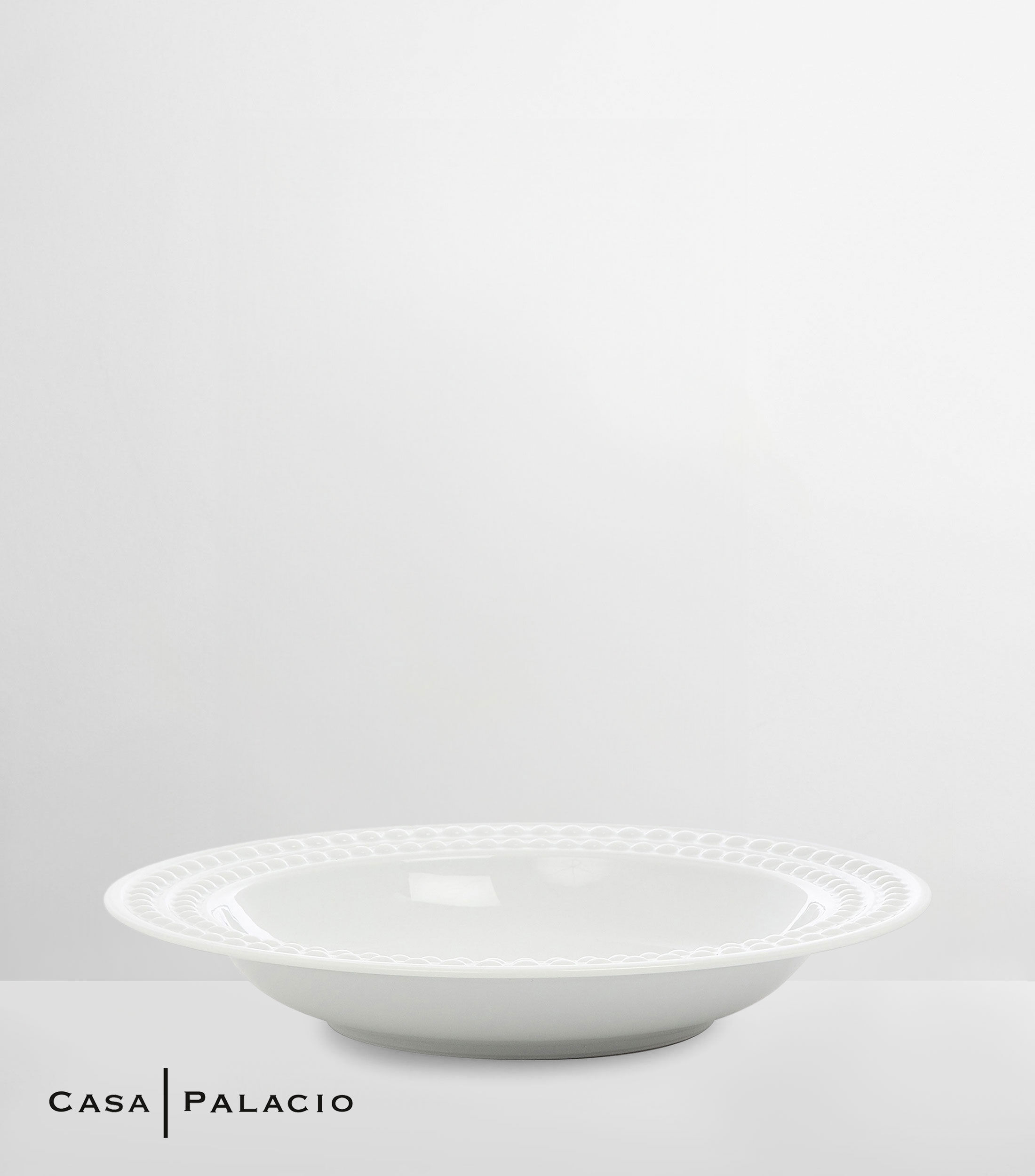 Plato para sopa Perlee White
