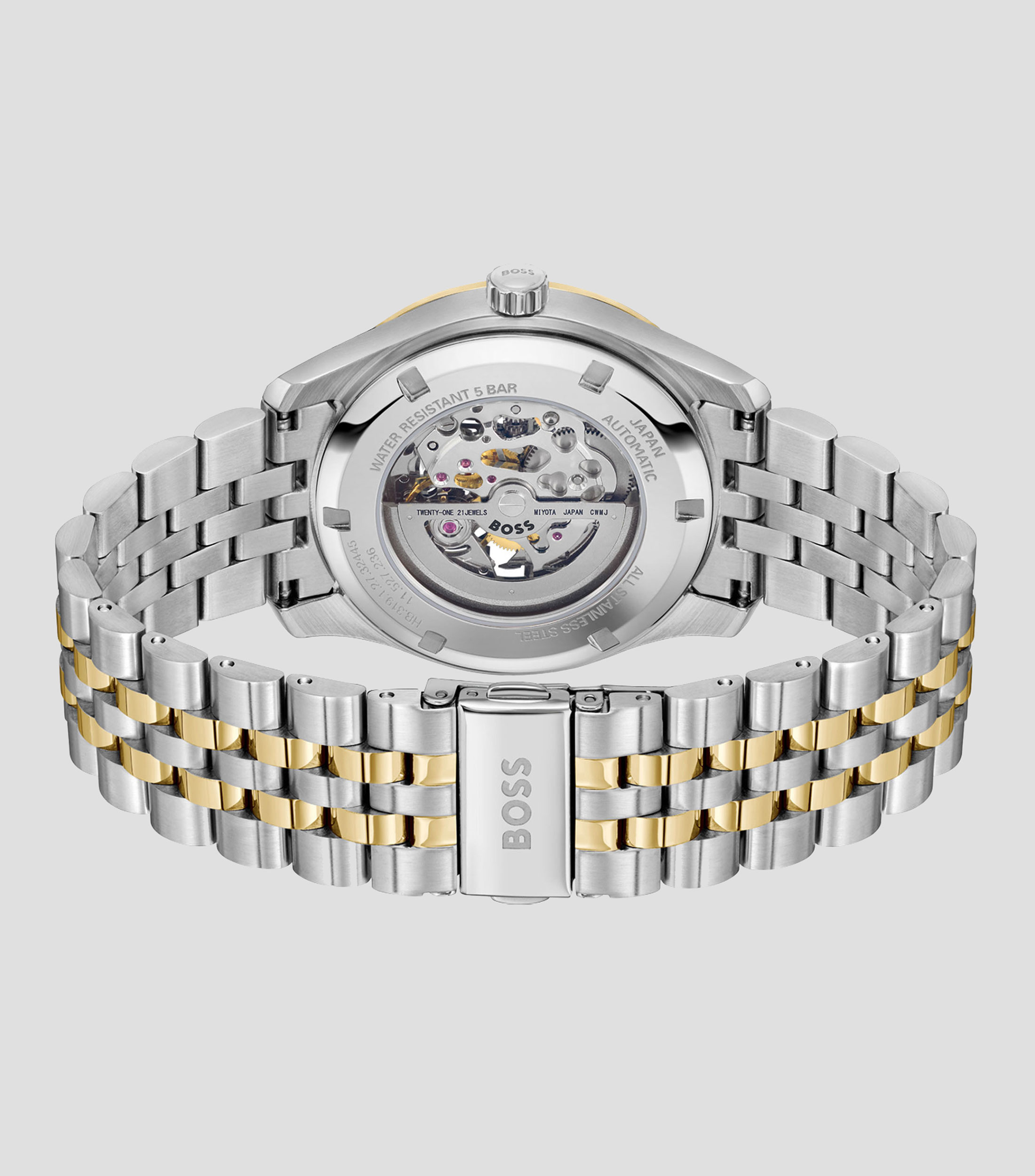 Reloj Principle Skeleton para Hombre De vestir Plateado, Dorado