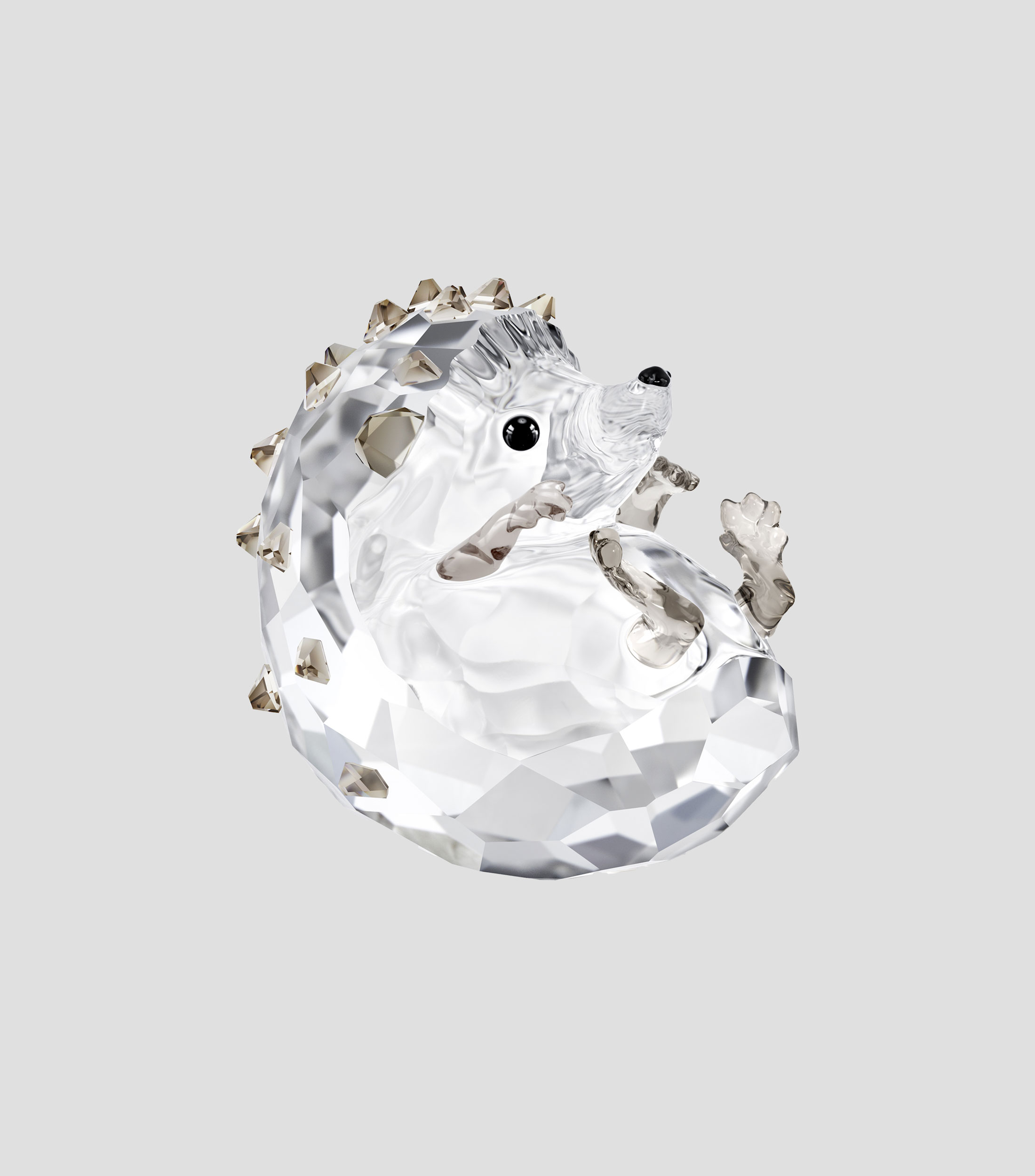 Figura decorativa Idyllia Erizo en cristal