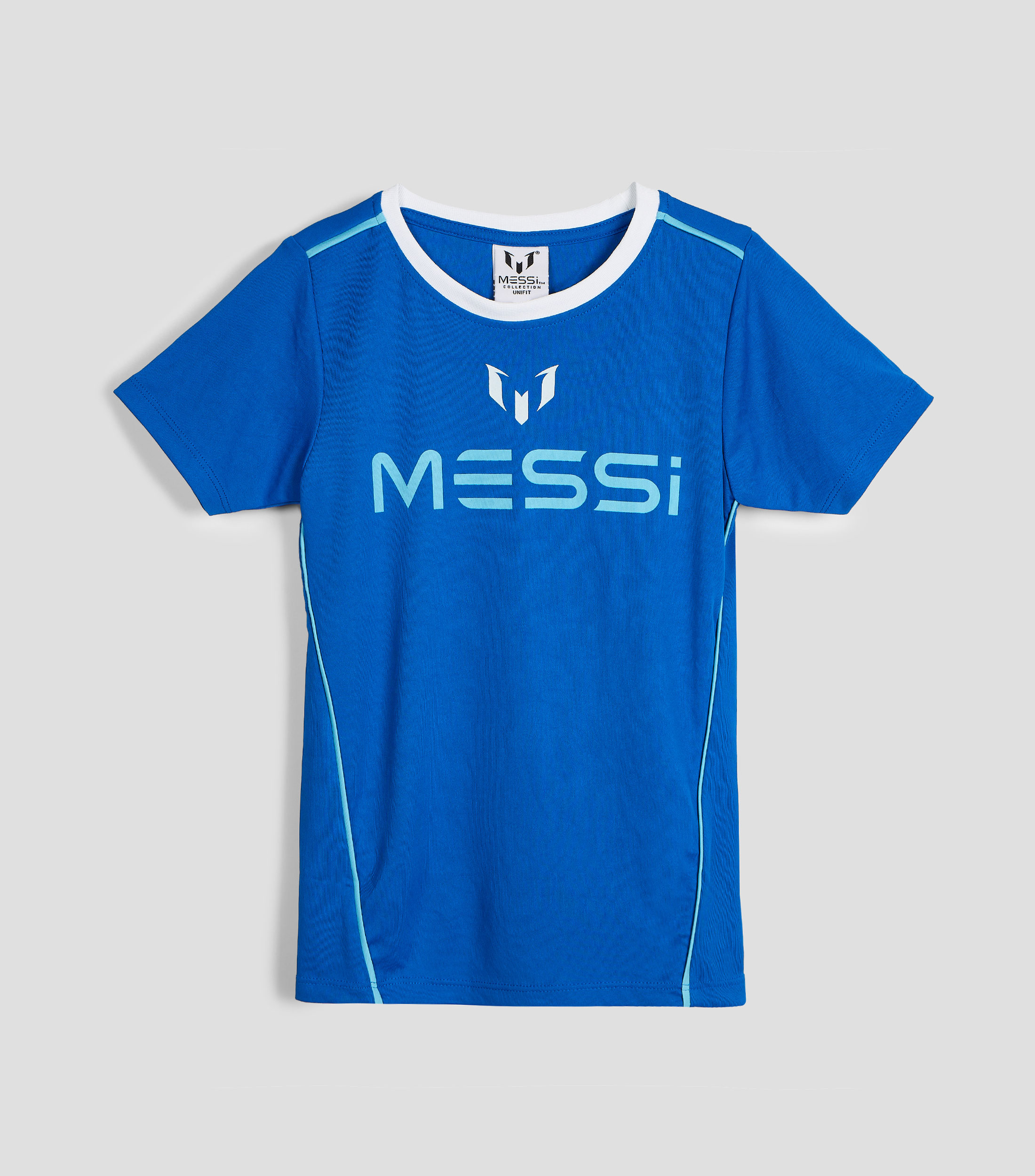 Playera cuello redondo manga corta estampada Niño