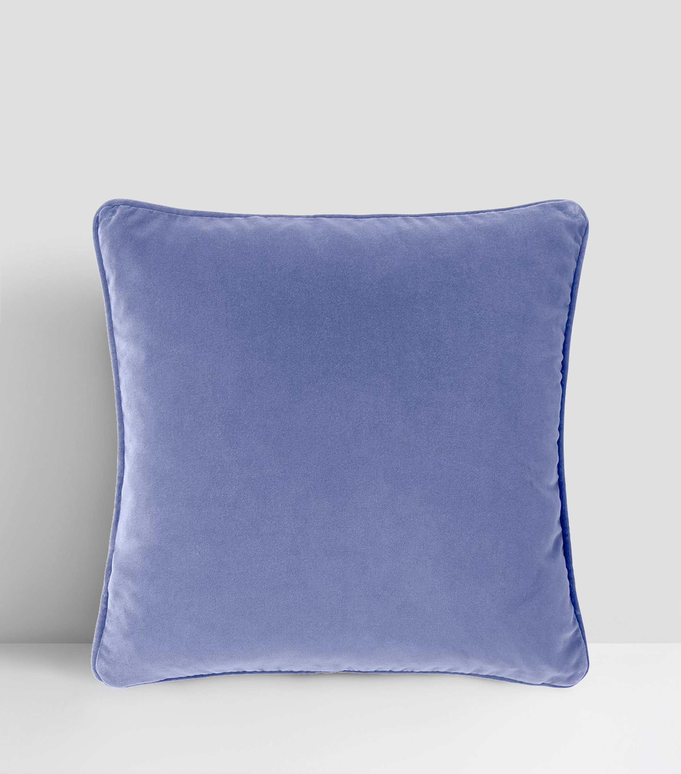 Funda para cojín 45 x 45 cm en algodón Divan azul